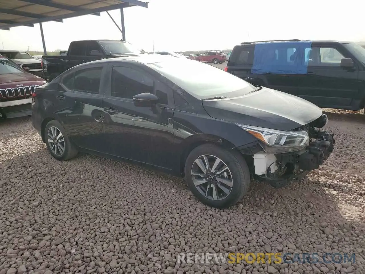 4 fotografías del automóvil dañado 3N1CN8EV9LL848874 NISSAN VERSA 2020