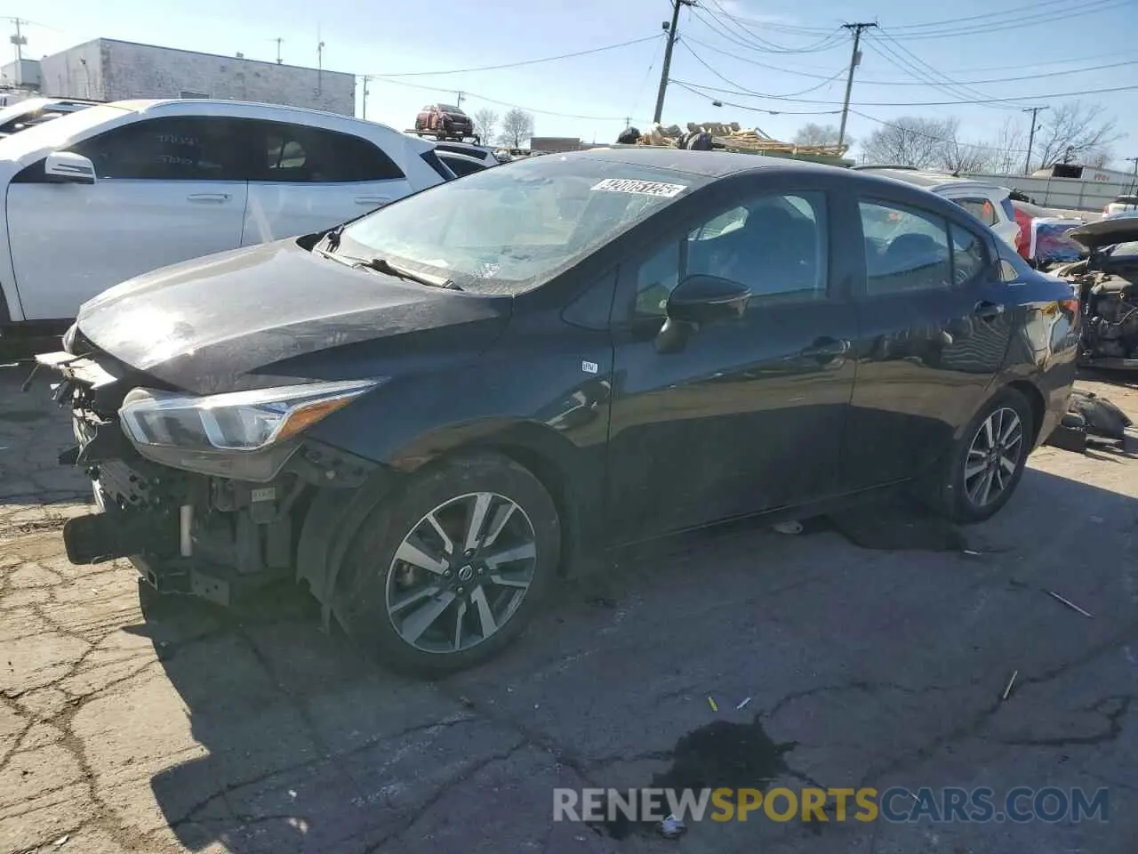1 fotografías del automóvil dañado 3N1CN8EV9LL866534 NISSAN VERSA 2020
