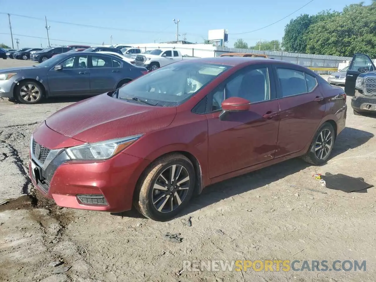 1 fotografías del automóvil dañado 3N1CN8EV9LL880952 NISSAN VERSA 2020
