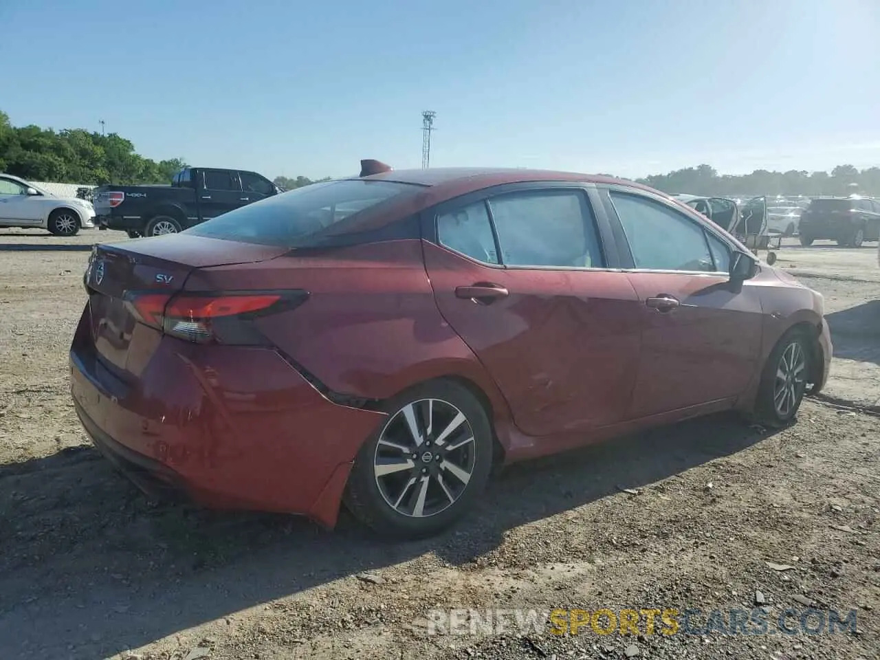 3 fotografías del automóvil dañado 3N1CN8EV9LL880952 NISSAN VERSA 2020