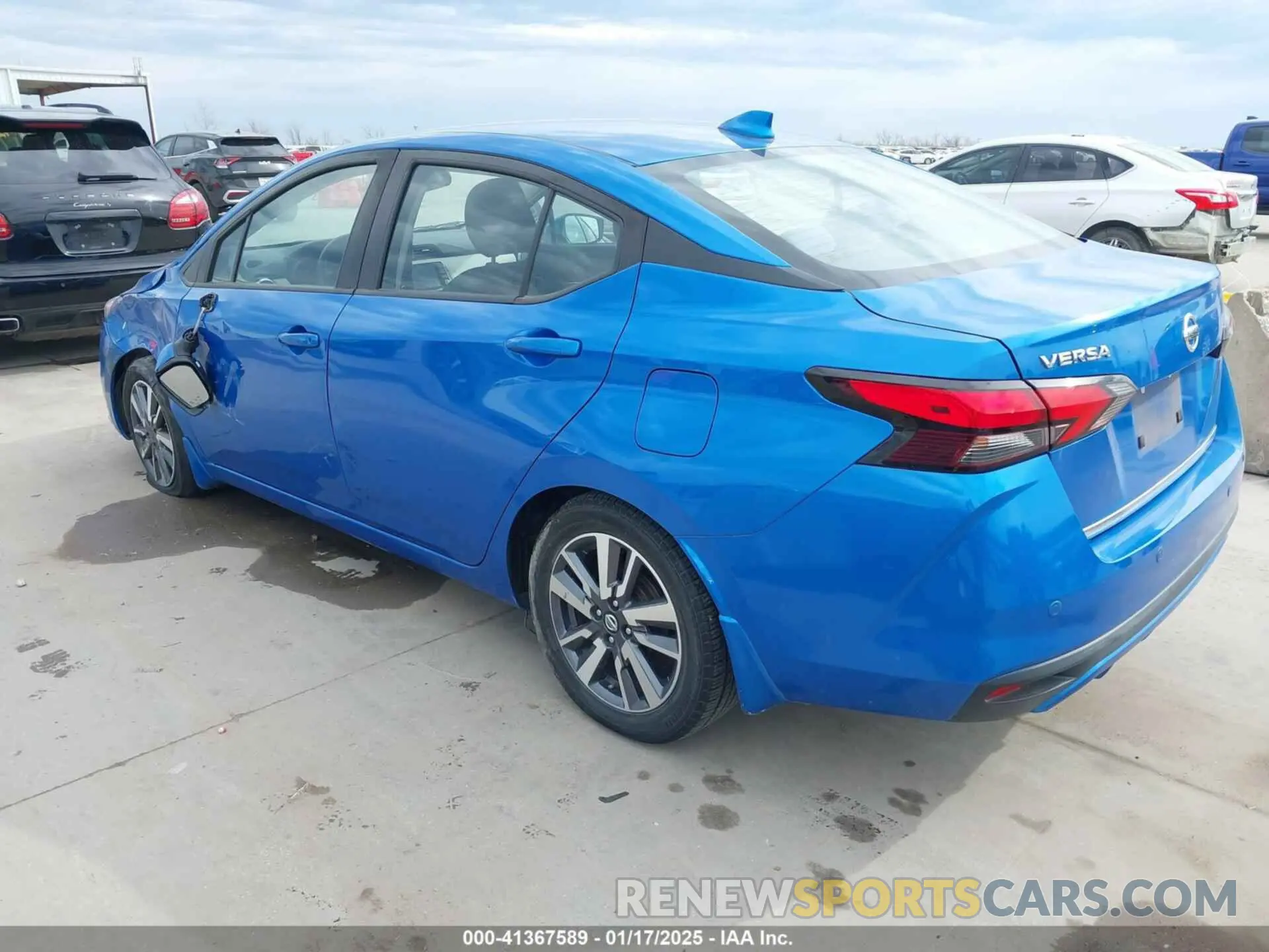 3 fotografías del automóvil dañado 3N1CN8EVXLL839164 NISSAN VERSA 2020
