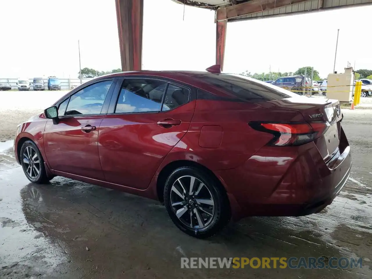 2 fotografías del automóvil dañado 3N1CN8EVXLL878238 NISSAN VERSA 2020