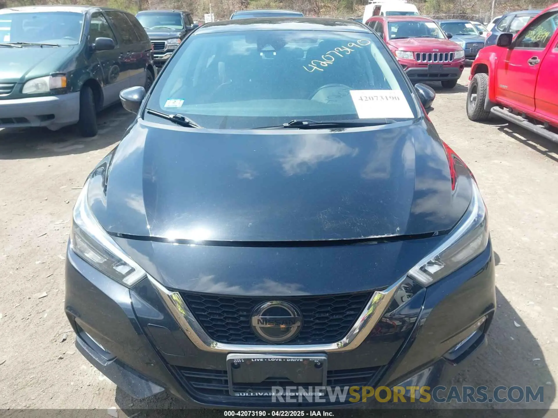 12 fotografías del automóvil dañado 3N1CN8FV2LL800745 NISSAN VERSA 2020