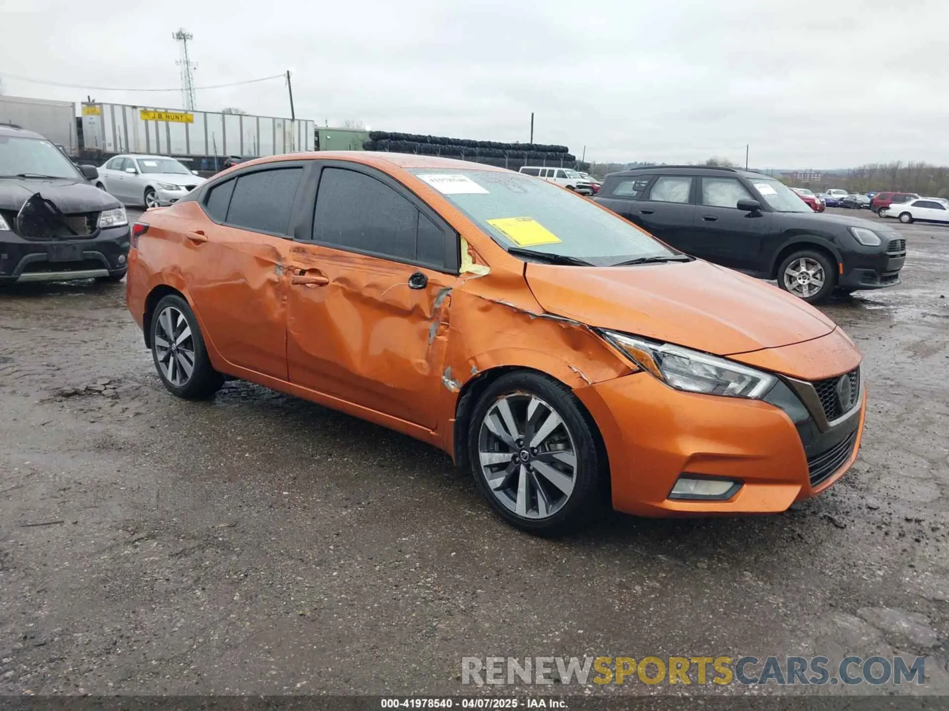 1 fotografías del automóvil dañado 3N1CN8FV2LL851470 NISSAN VERSA 2020