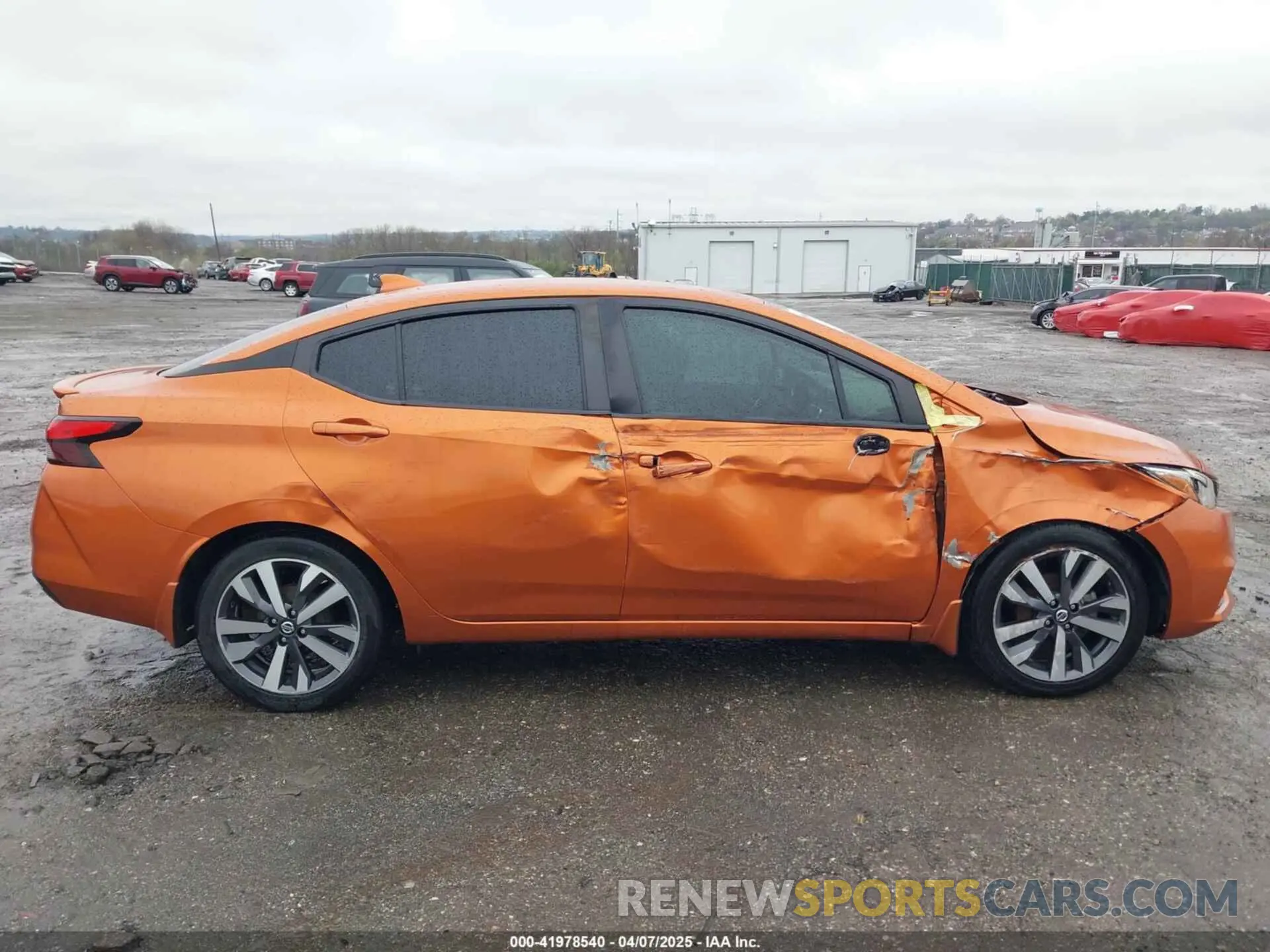12 fotografías del automóvil dañado 3N1CN8FV2LL851470 NISSAN VERSA 2020