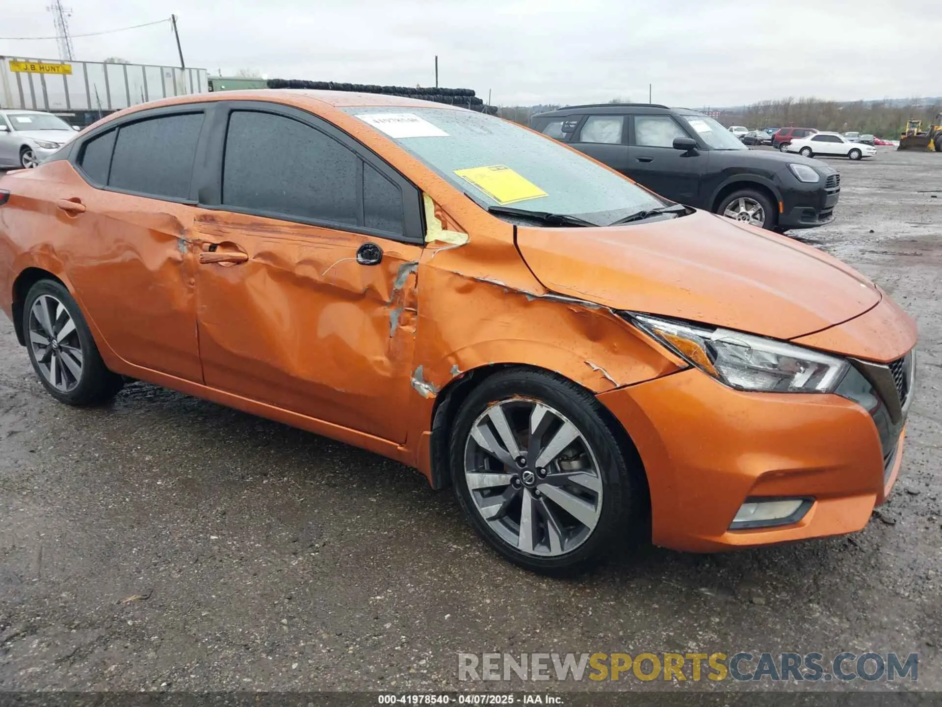 6 fotografías del automóvil dañado 3N1CN8FV2LL851470 NISSAN VERSA 2020