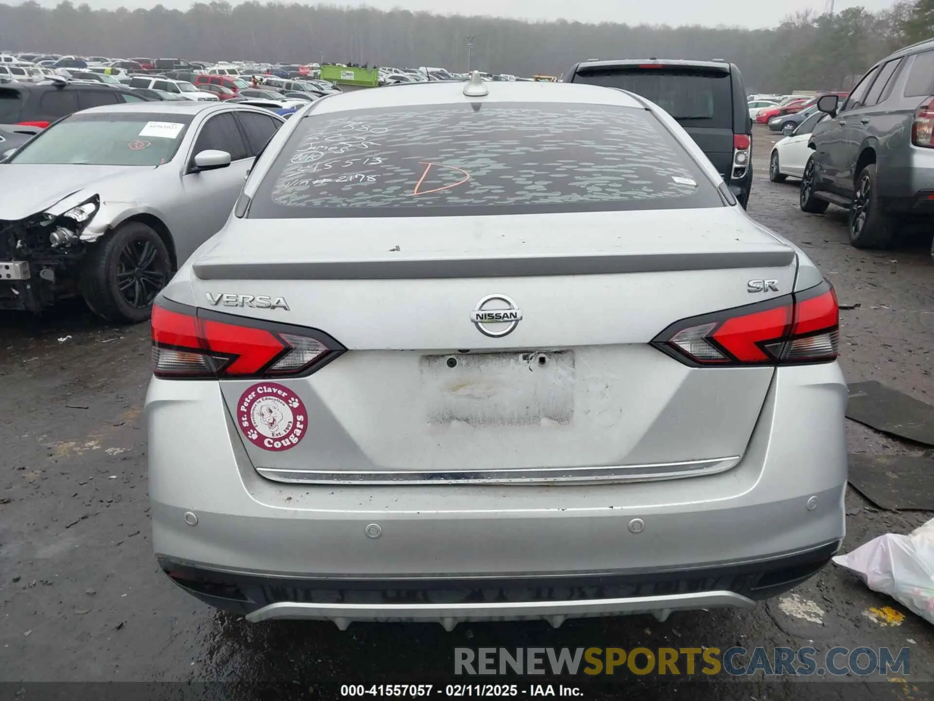 15 fotografías del automóvil dañado 3N1CN8FV3LL802178 NISSAN VERSA 2020