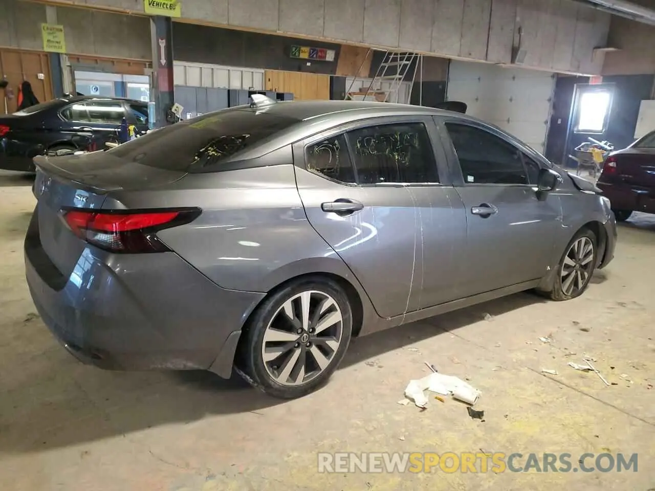 3 fotografías del automóvil dañado 3N1CN8FV4LL807227 NISSAN VERSA 2020