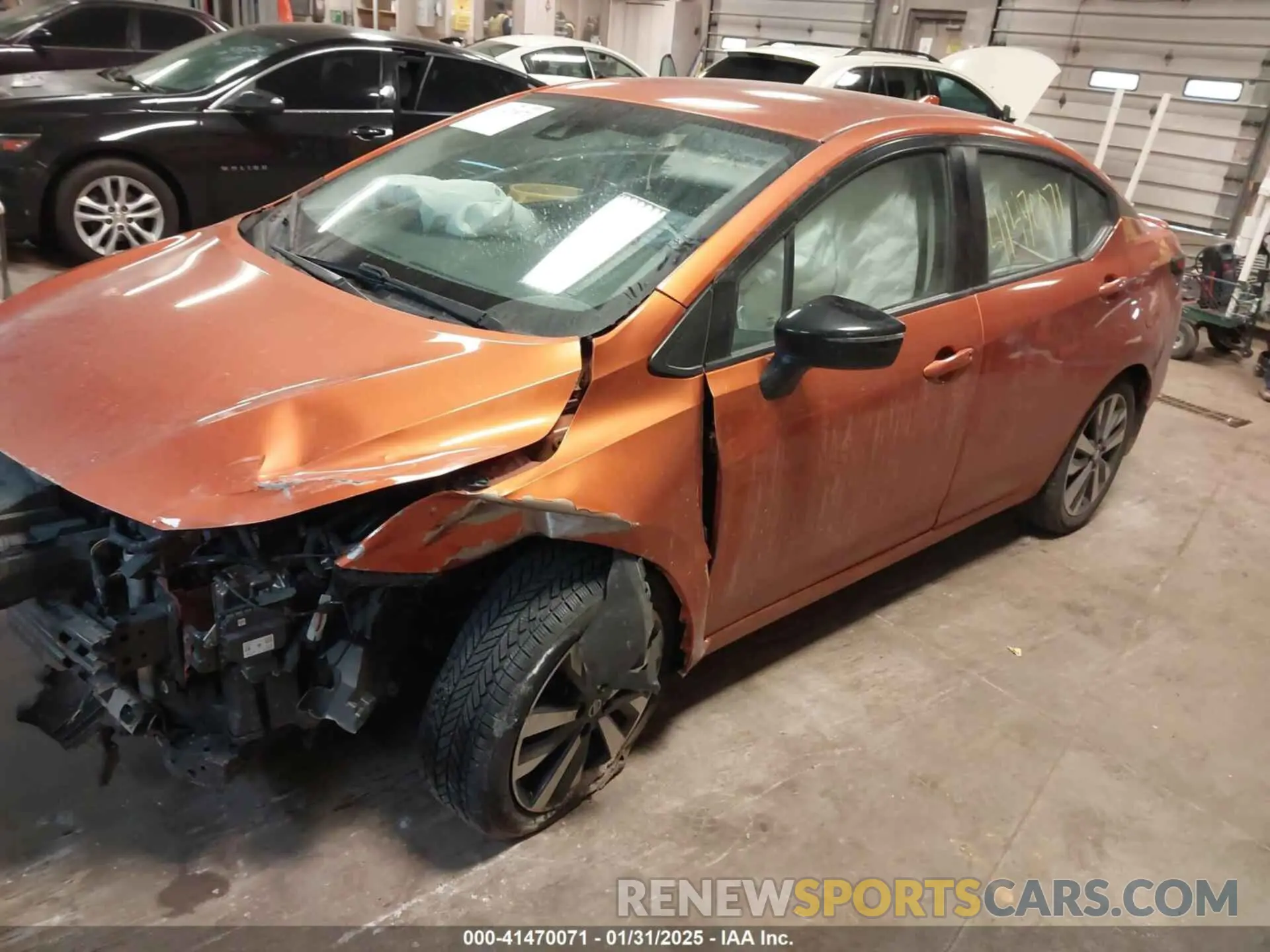 2 fotografías del automóvil dañado 3N1CN8FVXLL844203 NISSAN VERSA 2020