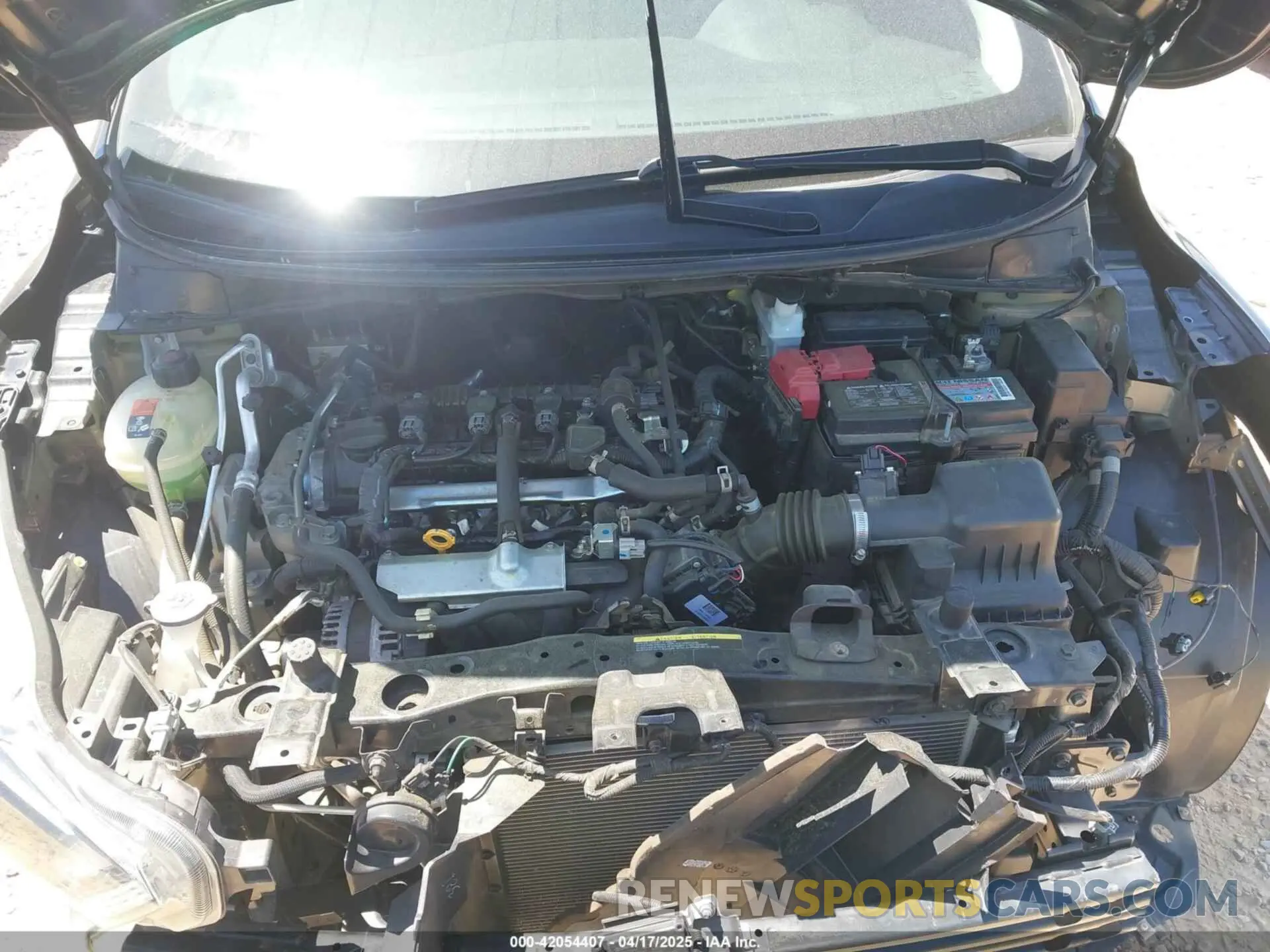 10 fotografías del automóvil dañado 3N1CN8BV1ML808553 NISSAN VERSA 2021