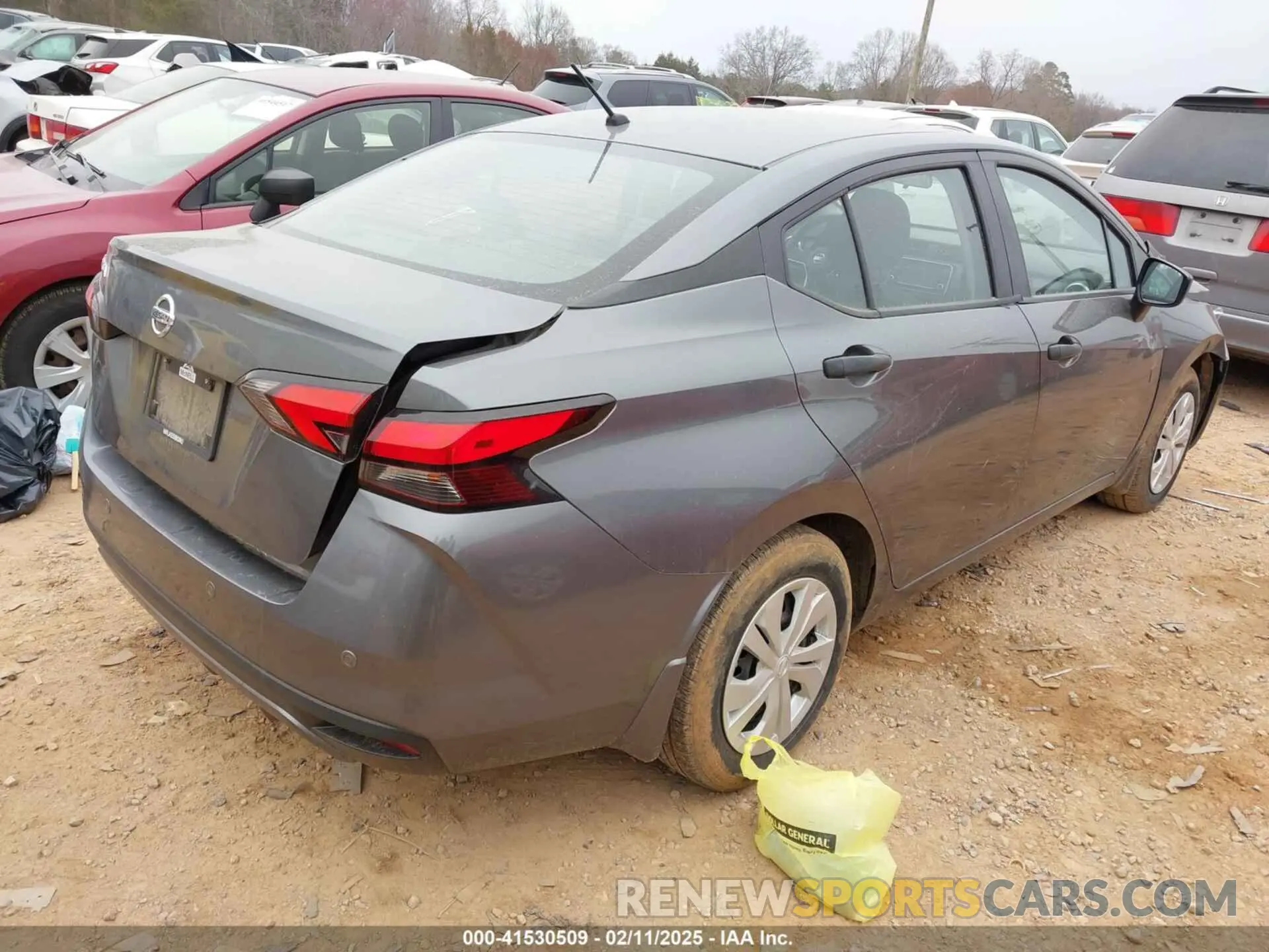 4 fotografías del automóvil dañado 3N1CN8BV1ML818578 NISSAN VERSA 2021