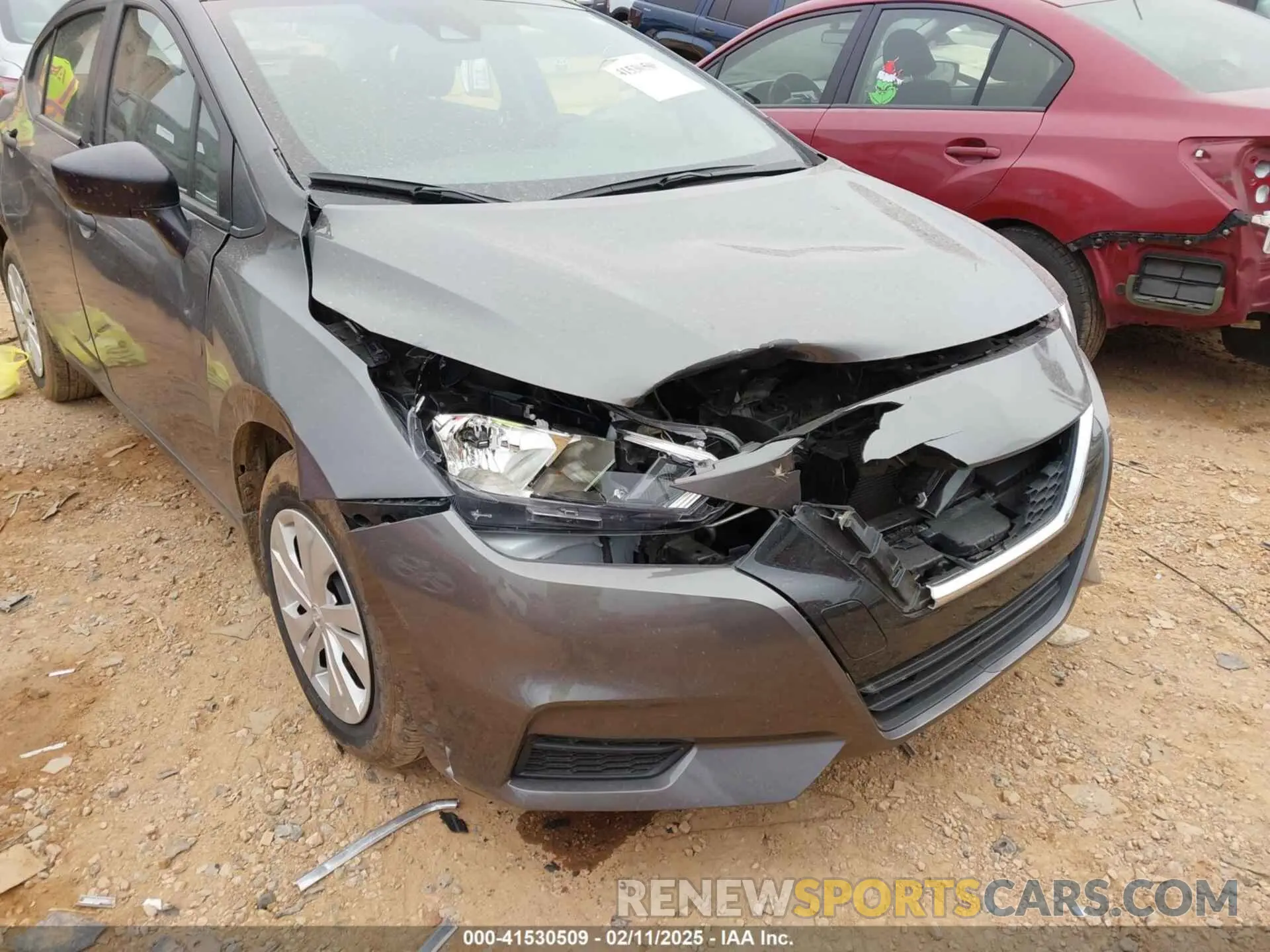 6 fotografías del automóvil dañado 3N1CN8BV1ML818578 NISSAN VERSA 2021