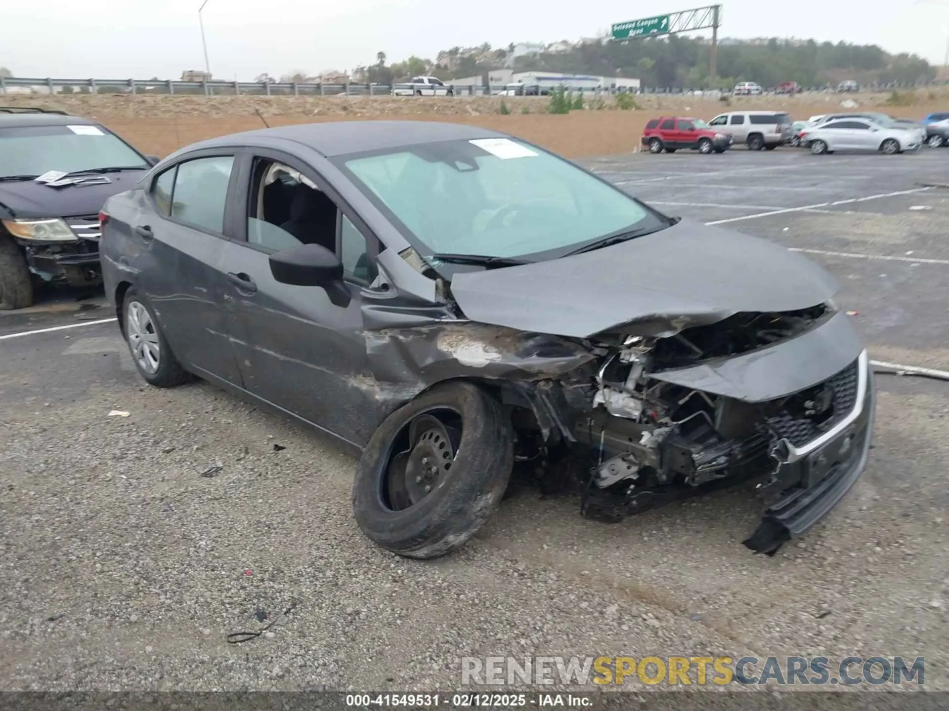 1 fotografías del automóvil dañado 3N1CN8BV4ML882288 NISSAN VERSA 2021