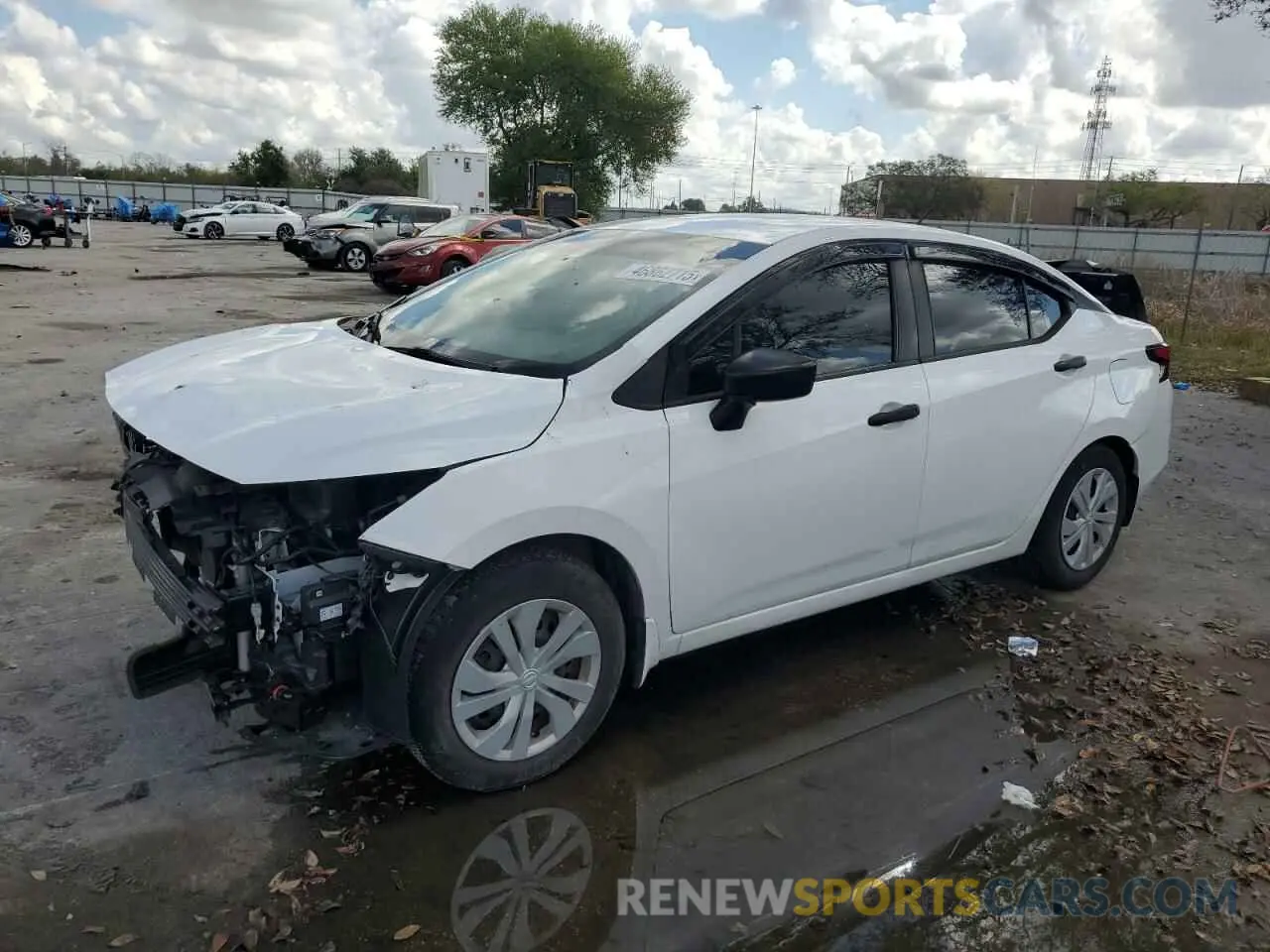 1 fotografías del automóvil dañado 3N1CN8BV5ML807180 NISSAN VERSA 2021
