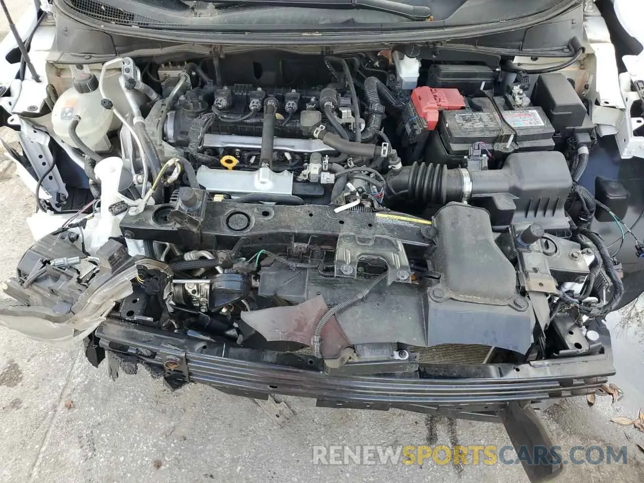12 fotografías del automóvil dañado 3N1CN8BV5ML807180 NISSAN VERSA 2021