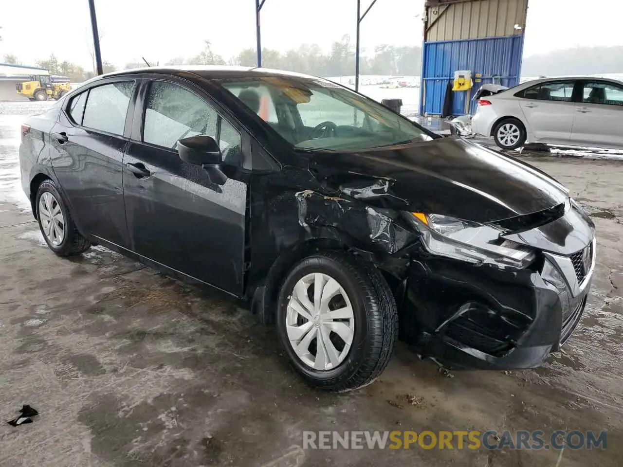 4 fotografías del automóvil dañado 3N1CN8DV0ML806872 NISSAN VERSA 2021