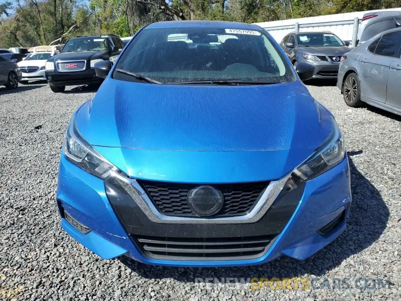 5 fotografías del automóvil dañado 3N1CN8DV0ML810243 NISSAN VERSA 2021