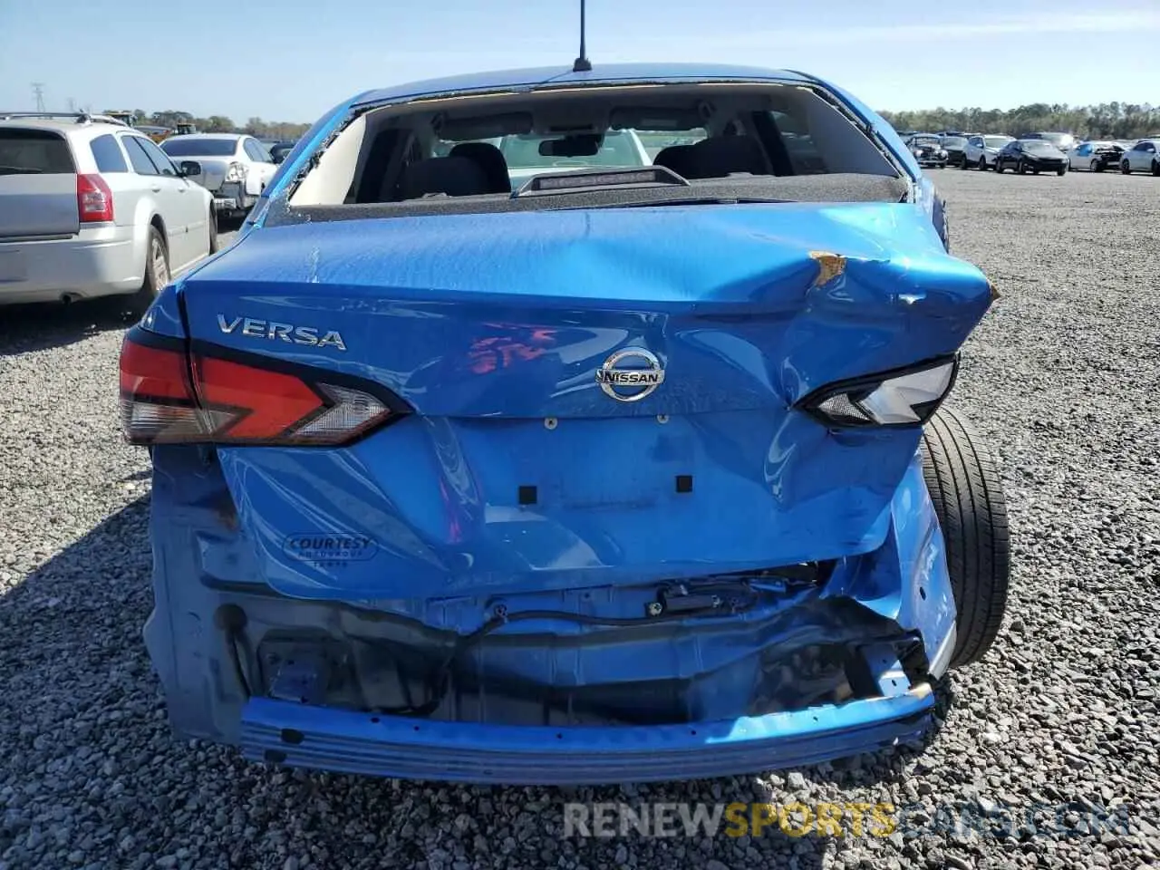 6 fotografías del automóvil dañado 3N1CN8DV0ML810243 NISSAN VERSA 2021
