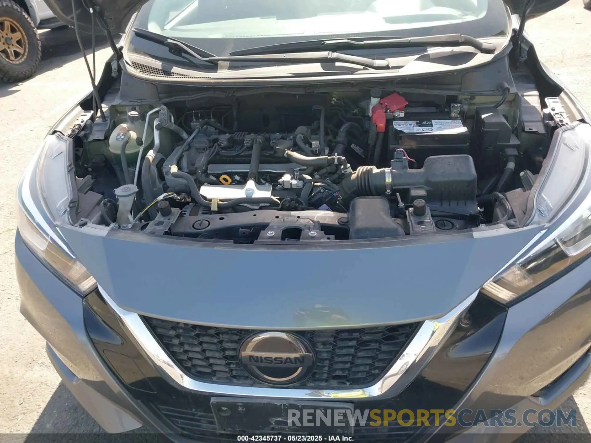 10 fotografías del automóvil dañado 3N1CN8DV0ML860009 NISSAN VERSA 2021