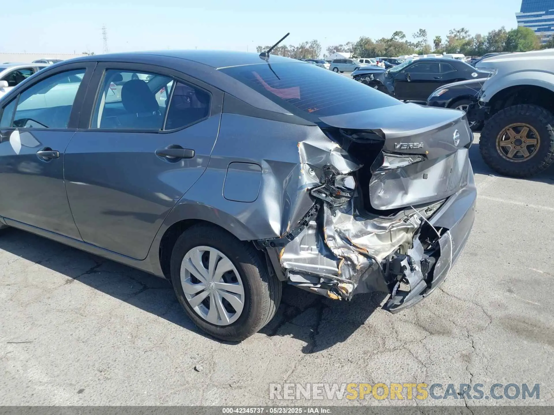 6 fotografías del automóvil dañado 3N1CN8DV0ML860009 NISSAN VERSA 2021