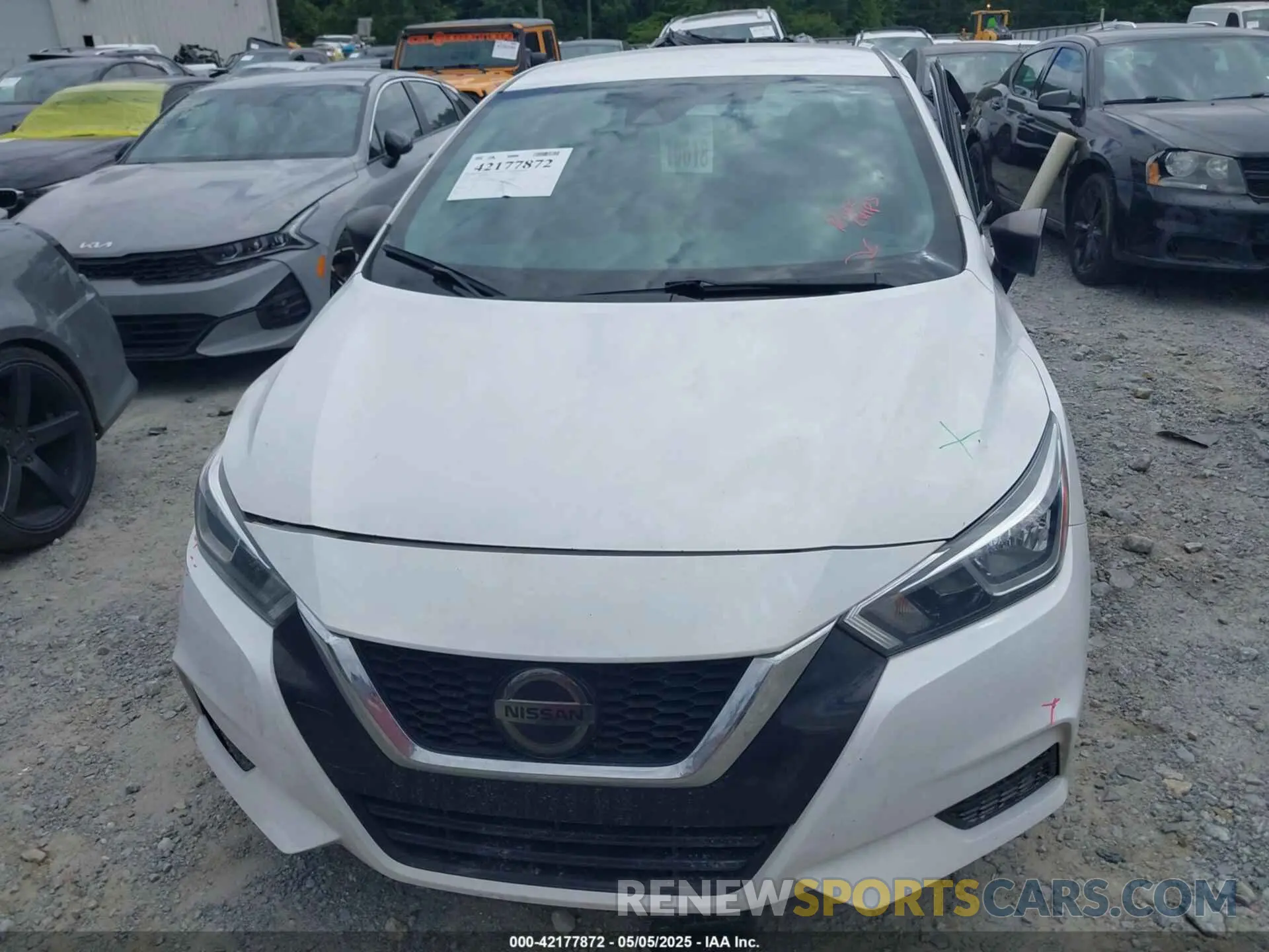12 fotografías del automóvil dañado 3N1CN8DV0ML895083 NISSAN VERSA 2021