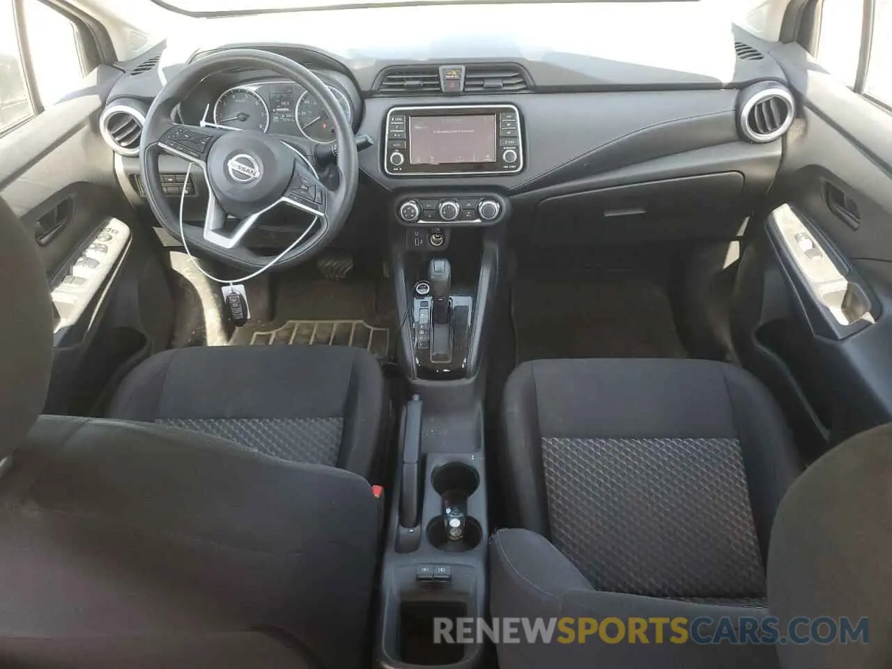 8 fotografías del automóvil dañado 3N1CN8DV1ML818383 NISSAN VERSA 2021