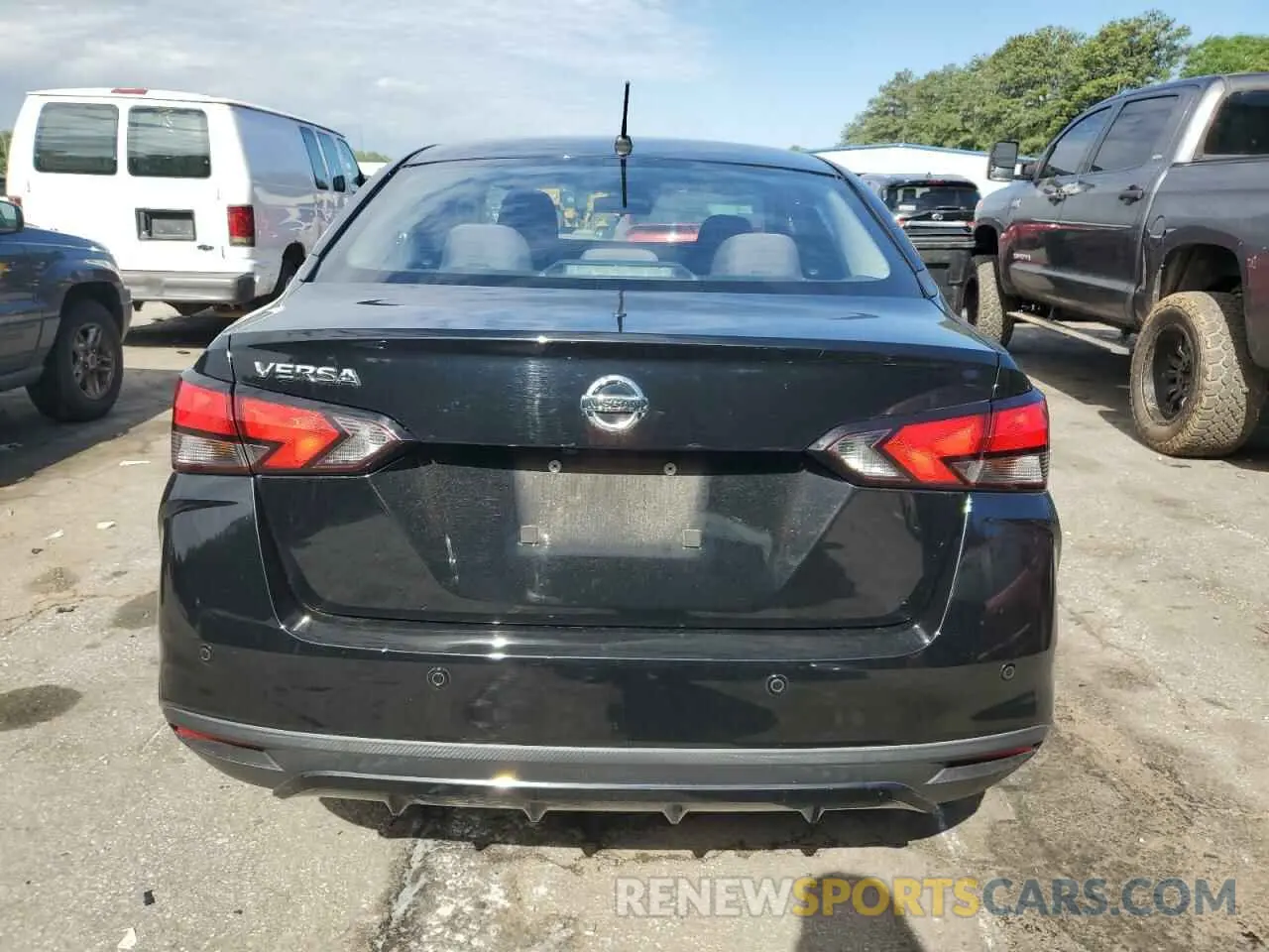 6 fotografías del automóvil dañado 3N1CN8DV1ML852520 NISSAN VERSA 2021