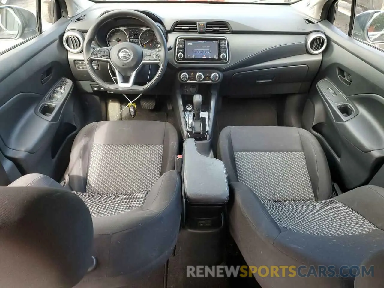 8 fotografías del automóvil dañado 3N1CN8DV1ML852520 NISSAN VERSA 2021