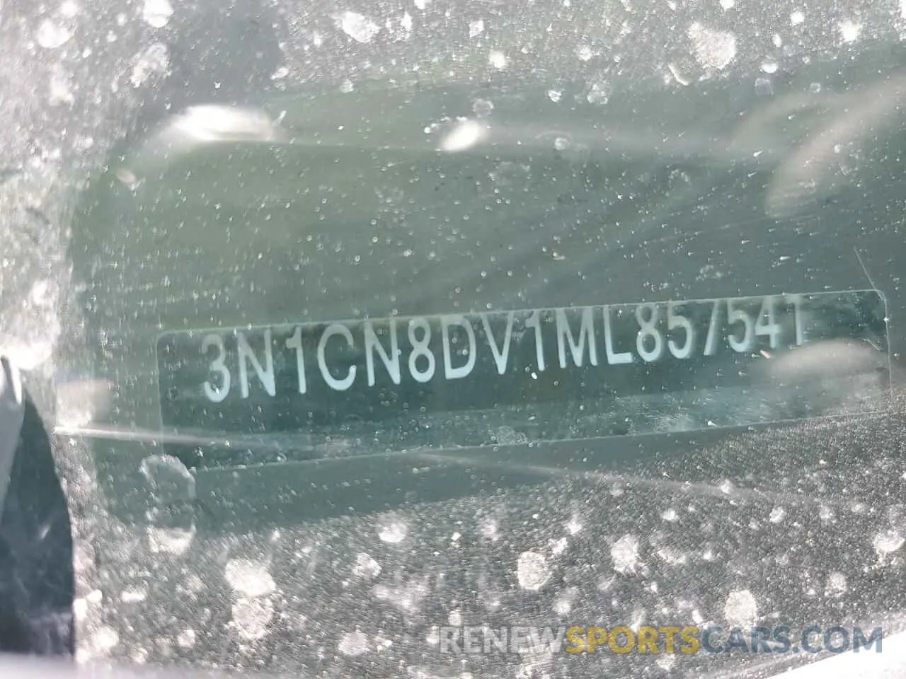 12 fotografías del automóvil dañado 3N1CN8DV1ML857541 NISSAN VERSA 2021