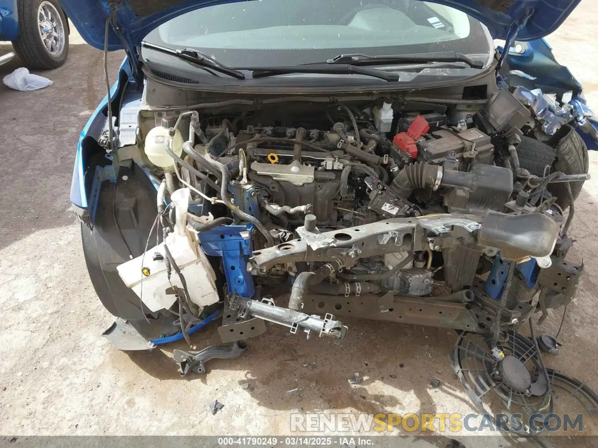 10 fotografías del automóvil dañado 3N1CN8DV2ML893934 NISSAN VERSA 2021