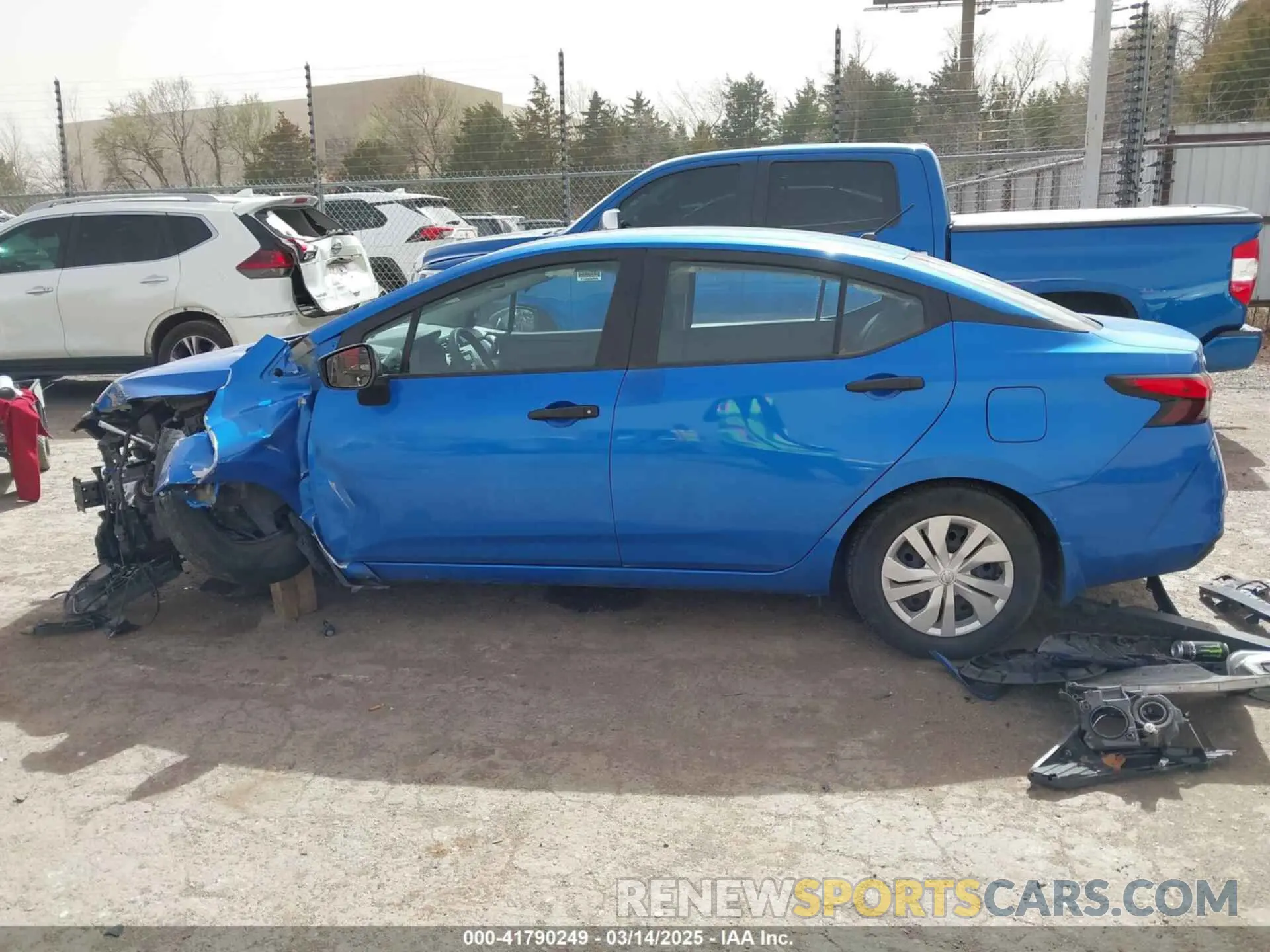 15 fotografías del automóvil dañado 3N1CN8DV2ML893934 NISSAN VERSA 2021