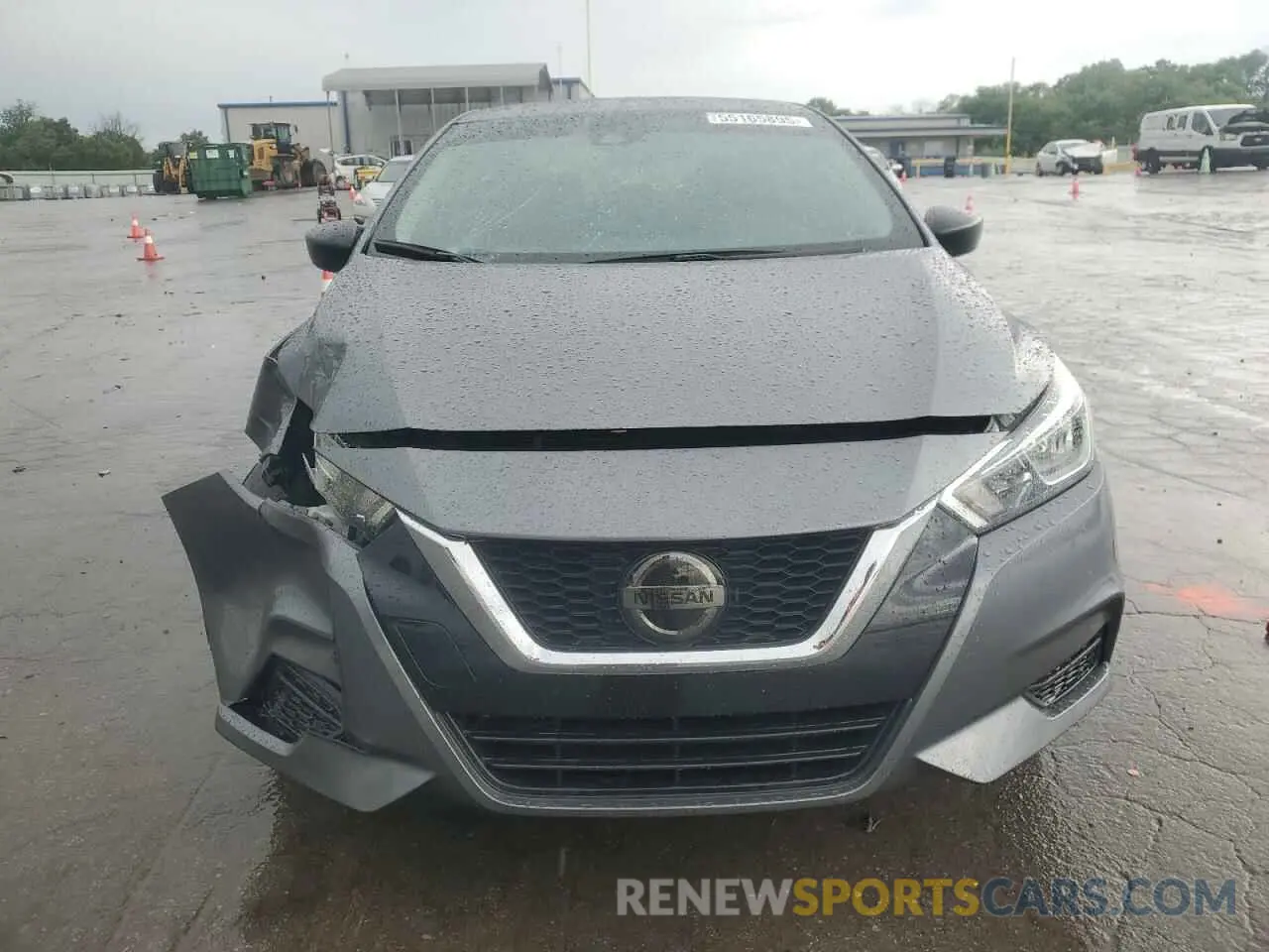 5 fotografías del automóvil dañado 3N1CN8DV3ML812228 NISSAN VERSA 2021