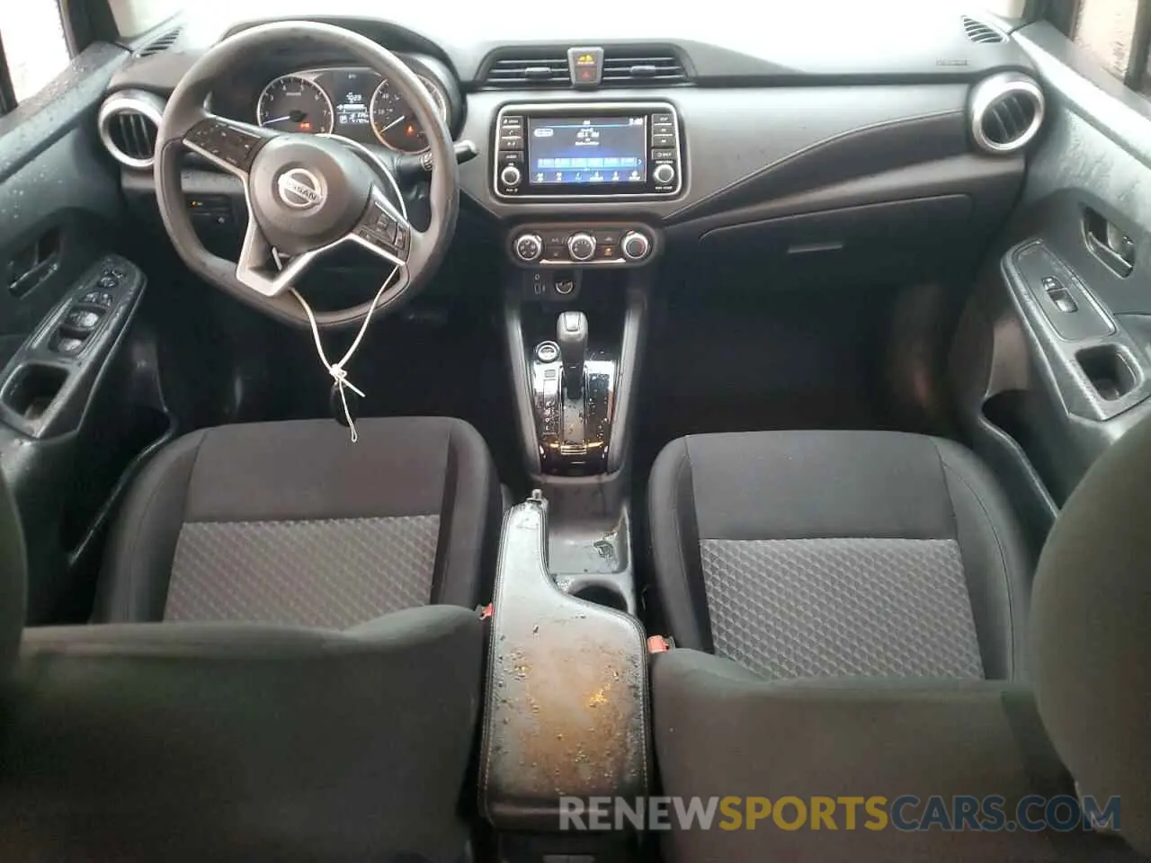 8 fotografías del automóvil dañado 3N1CN8DV3ML812228 NISSAN VERSA 2021