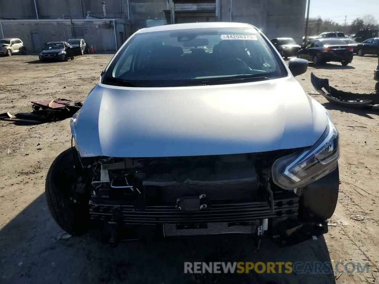 5 fotografías del automóvil dañado 3N1CN8DV3ML923460 NISSAN VERSA 2021