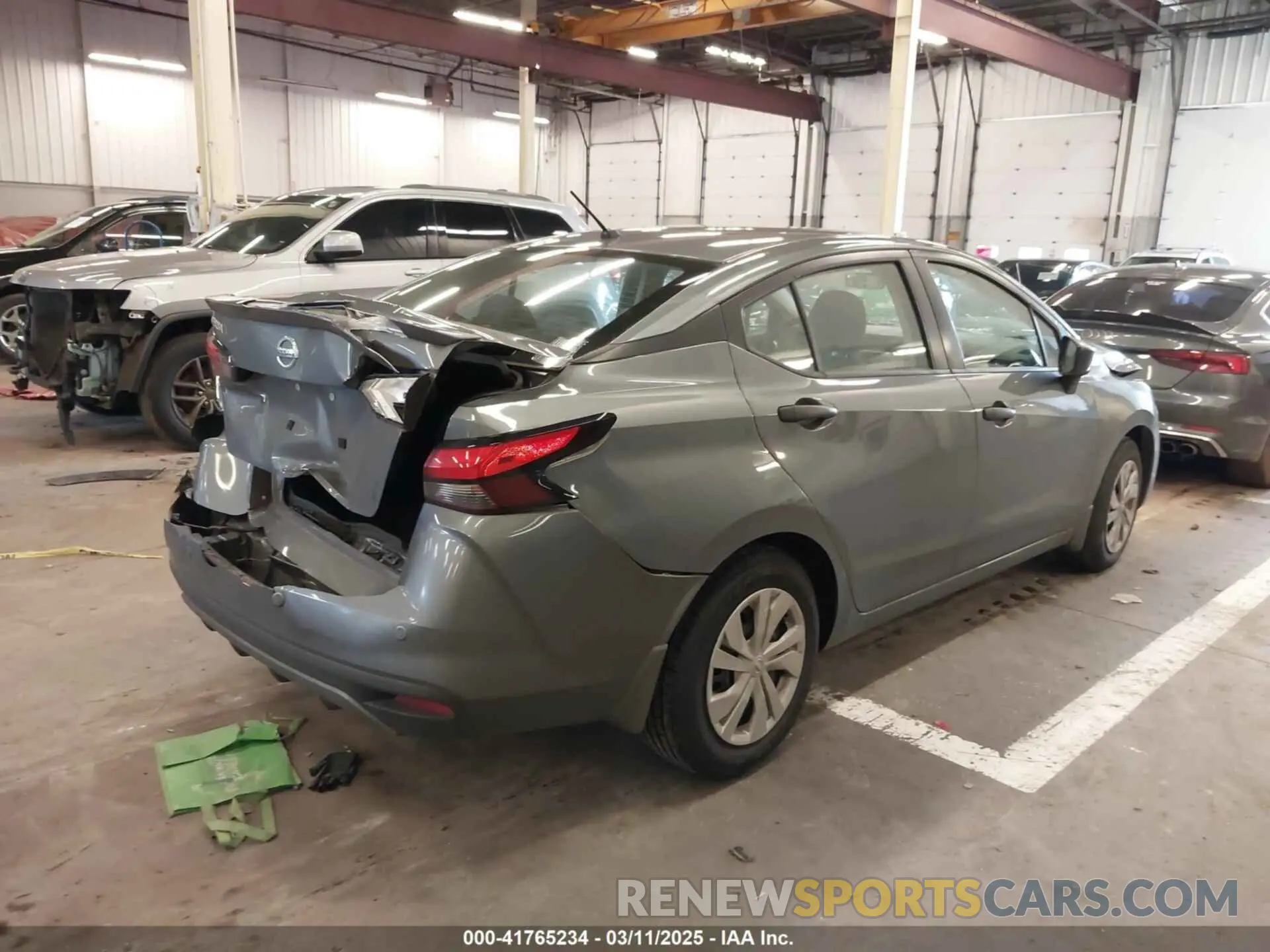 4 fotografías del automóvil dañado 3N1CN8DV4ML815784 NISSAN VERSA 2021