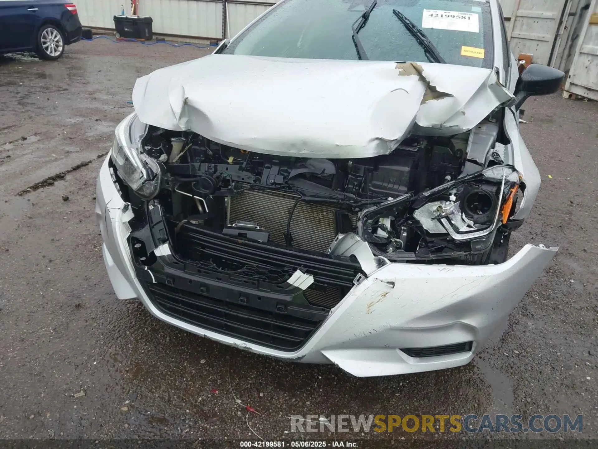 6 fotografías del automóvil dañado 3N1CN8DV4ML820029 NISSAN VERSA 2021