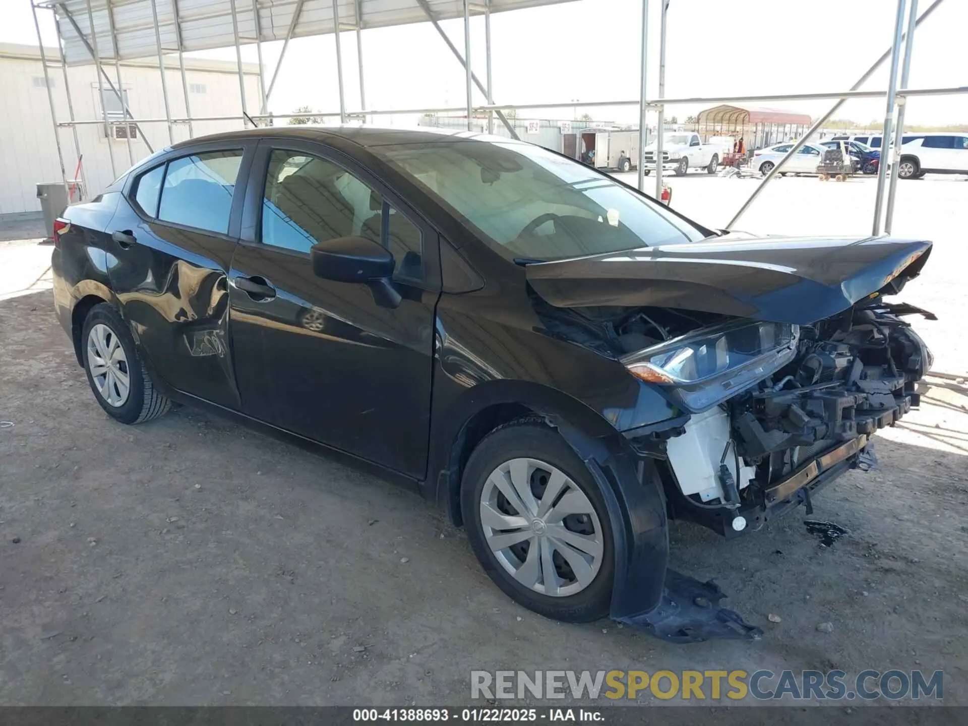 1 fotografías del automóvil dañado 3N1CN8DV4ML904089 NISSAN VERSA 2021