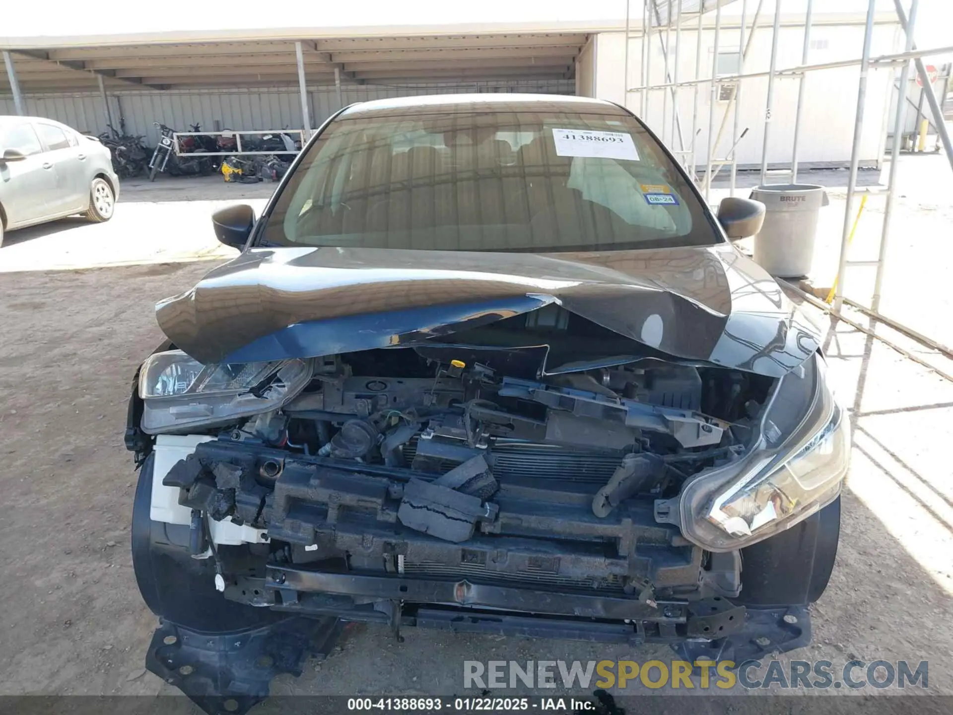 12 fotografías del automóvil dañado 3N1CN8DV4ML904089 NISSAN VERSA 2021