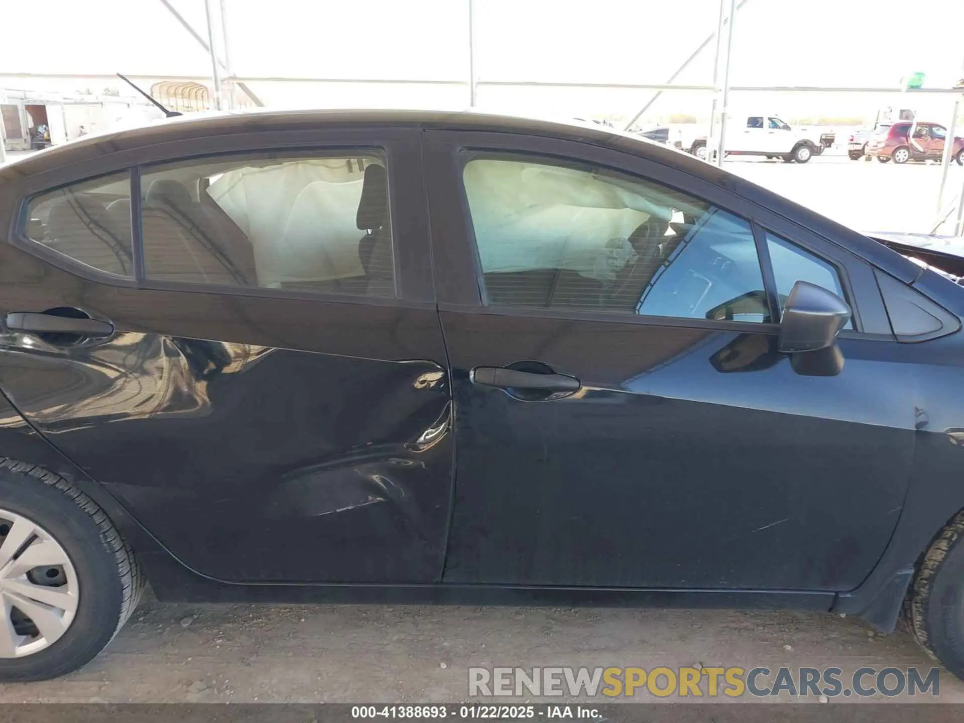 13 fotografías del automóvil dañado 3N1CN8DV4ML904089 NISSAN VERSA 2021