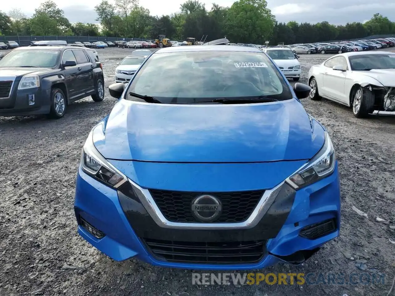 5 fotografías del automóvil dañado 3N1CN8DV4ML905260 NISSAN VERSA 2021