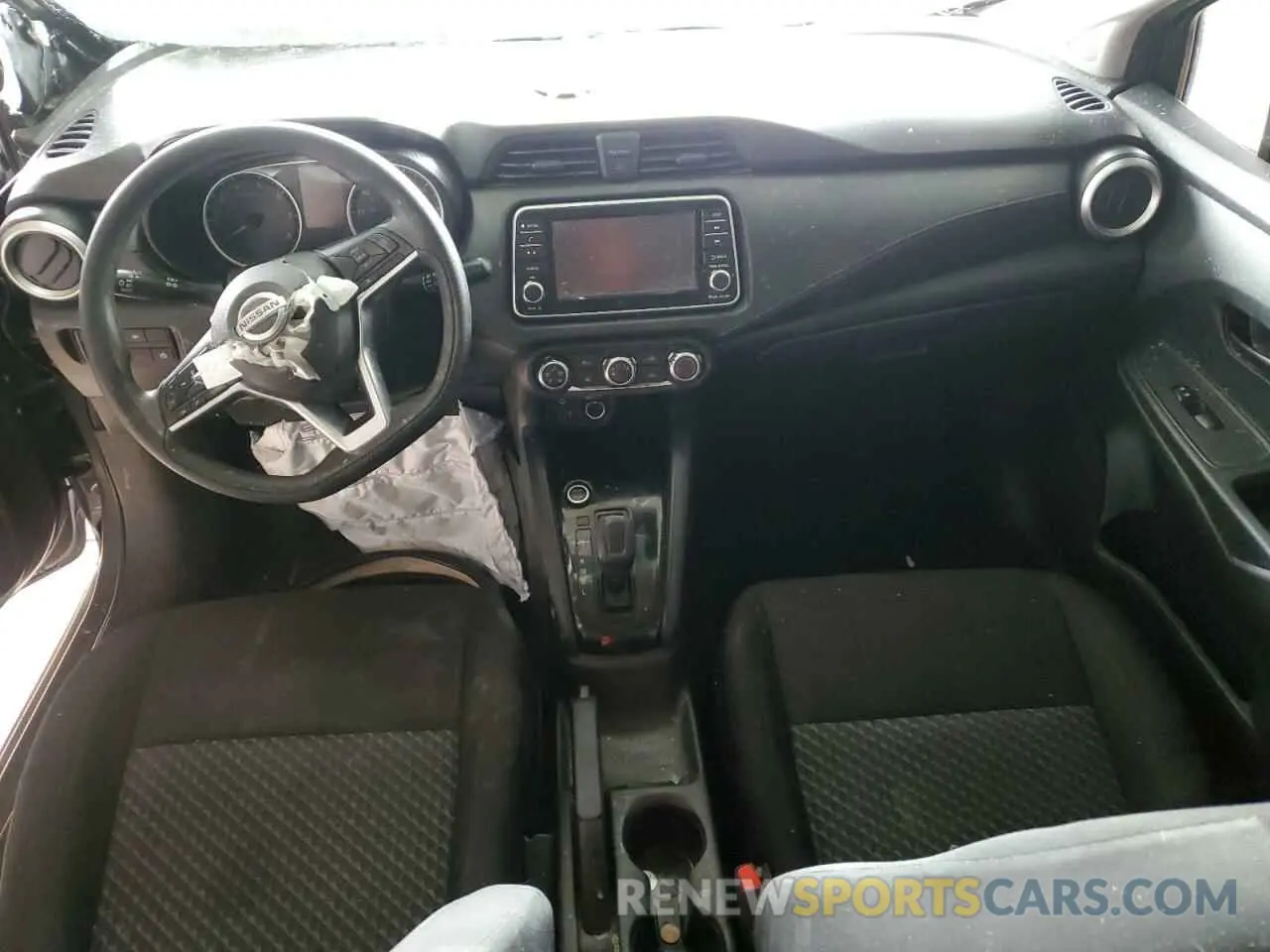 8 fotografías del automóvil dañado 3N1CN8DV4ML908417 NISSAN VERSA 2021