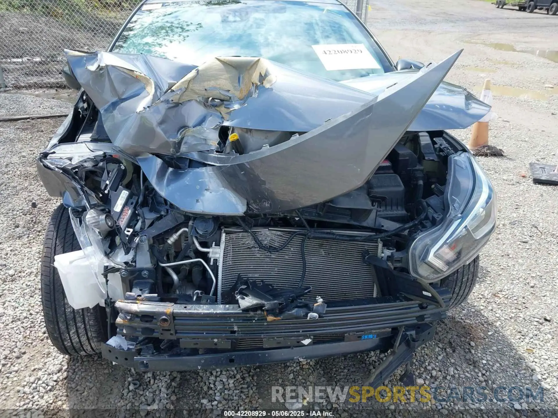 6 fotografías del automóvil dañado 3N1CN8DV5ML897136 NISSAN VERSA 2021