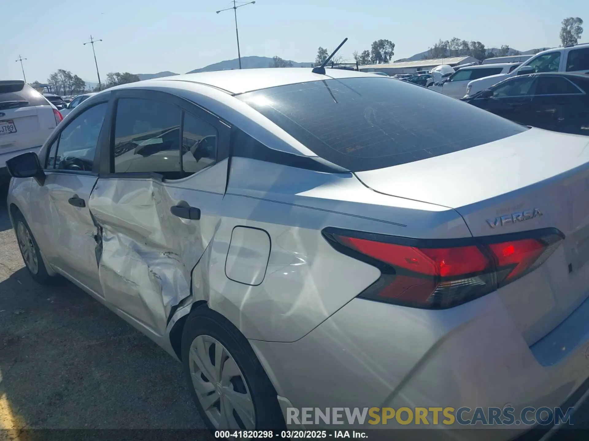 6 fotografías del automóvil dañado 3N1CN8DV5ML924237 NISSAN VERSA 2021