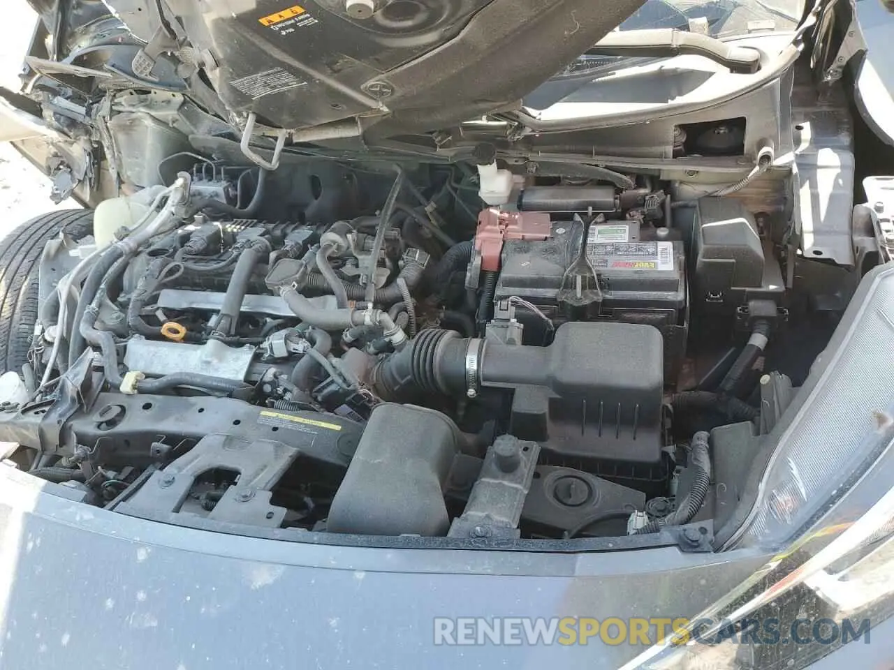 13 fotografías del automóvil dañado 3N1CN8DV6ML855963 NISSAN VERSA 2021