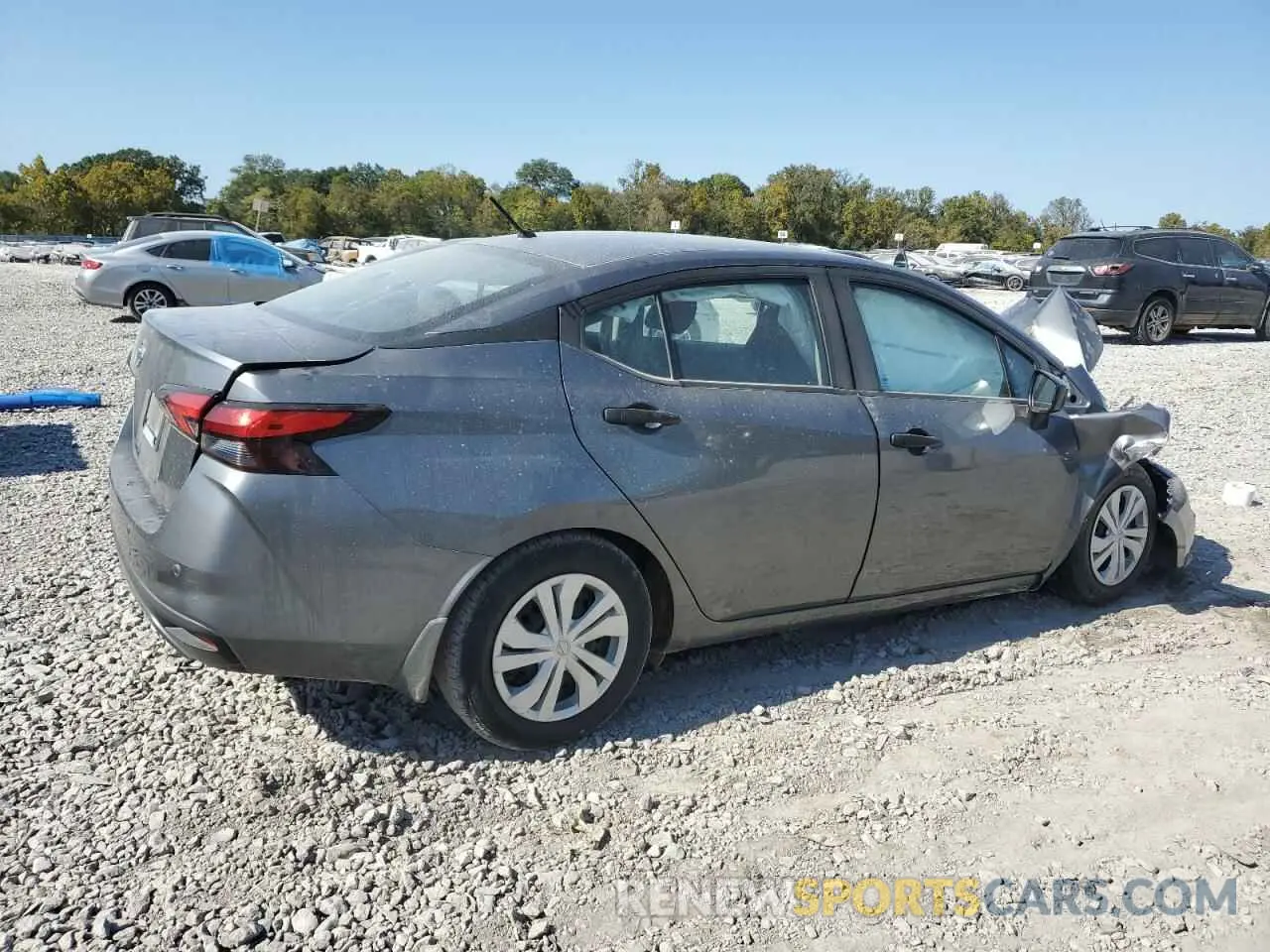 3 fotografías del automóvil dañado 3N1CN8DV6ML855963 NISSAN VERSA 2021