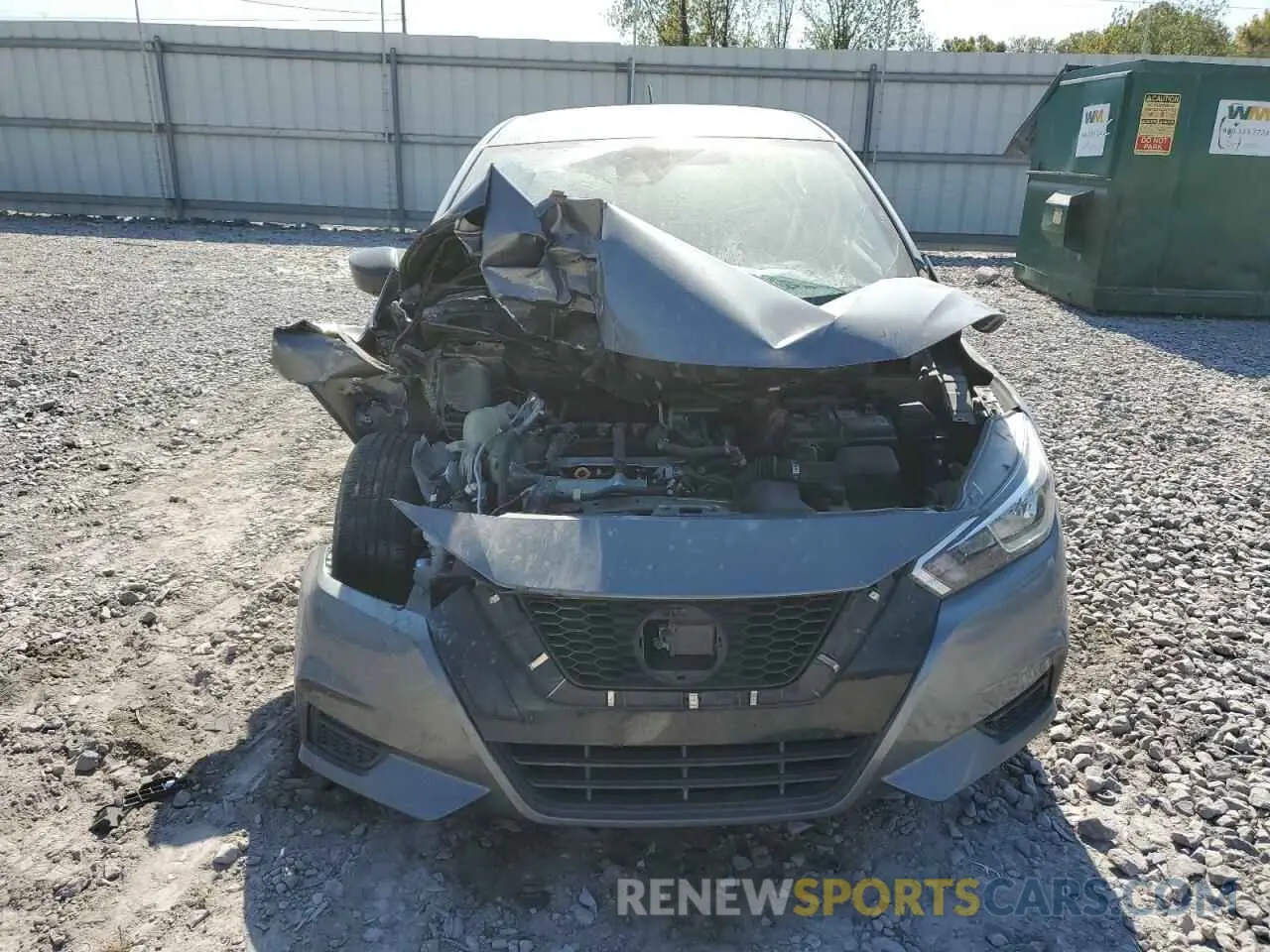 5 fotografías del automóvil dañado 3N1CN8DV6ML855963 NISSAN VERSA 2021
