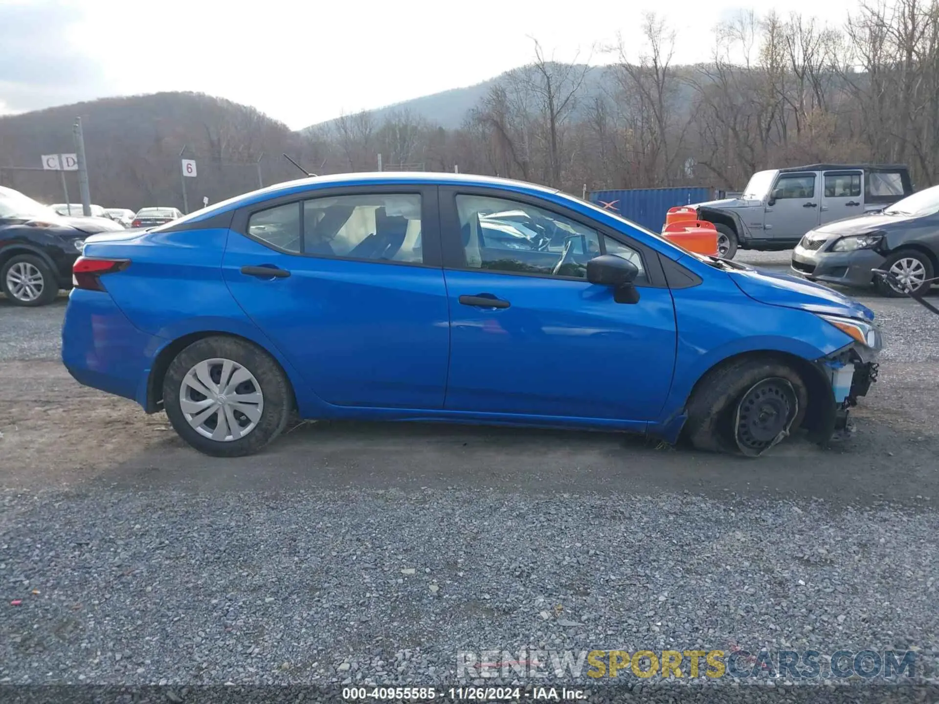 13 fotografías del automóvil dañado 3N1CN8DV6ML903817 NISSAN VERSA 2021