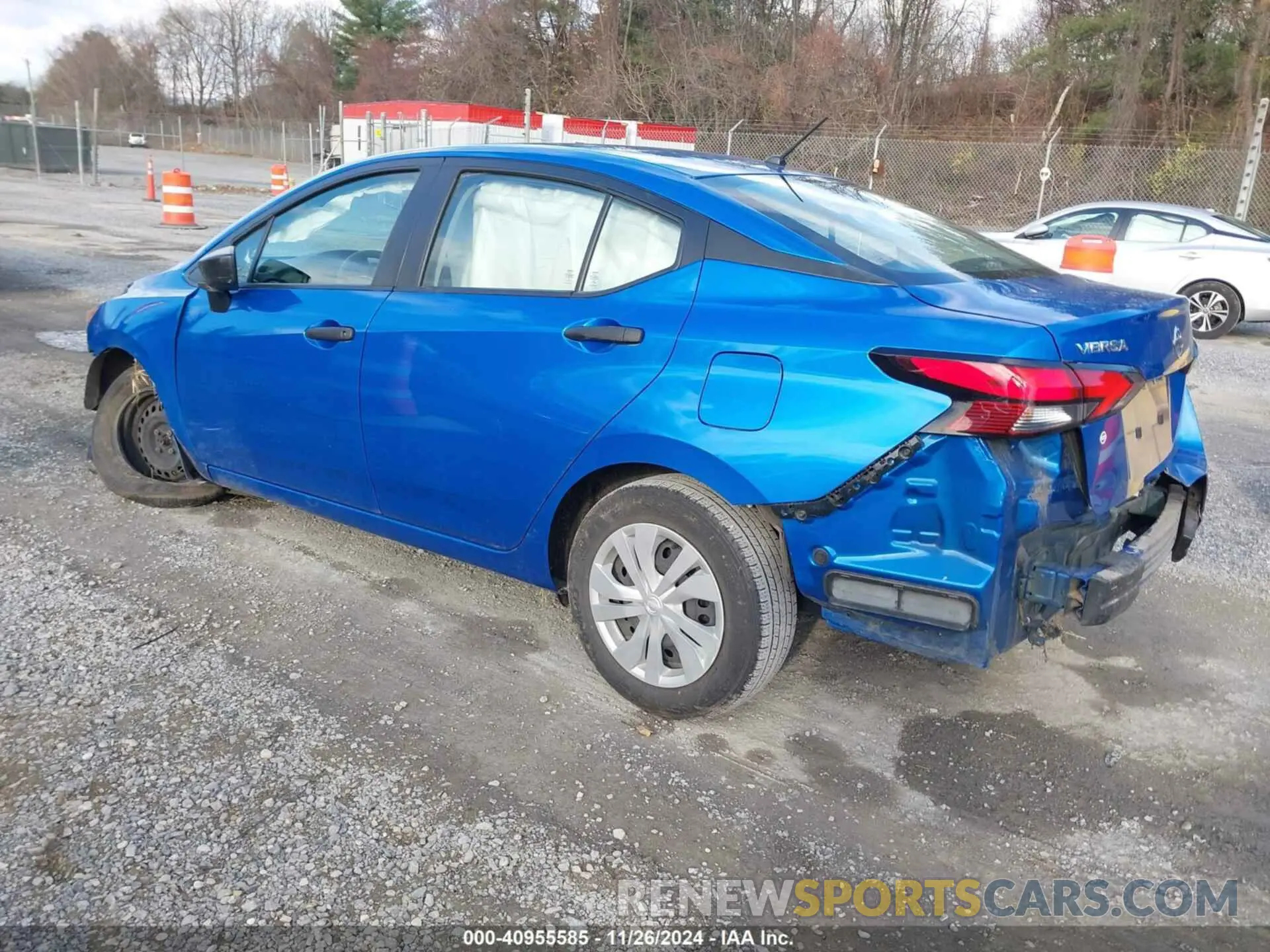 3 fotografías del automóvil dañado 3N1CN8DV6ML903817 NISSAN VERSA 2021