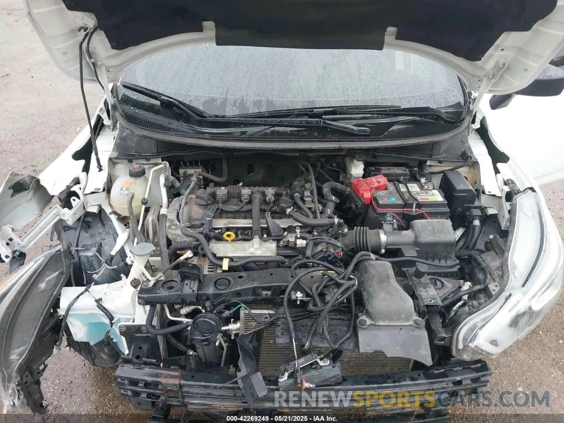 10 fotografías del automóvil dañado 3N1CN8DV7ML815228 NISSAN VERSA 2021