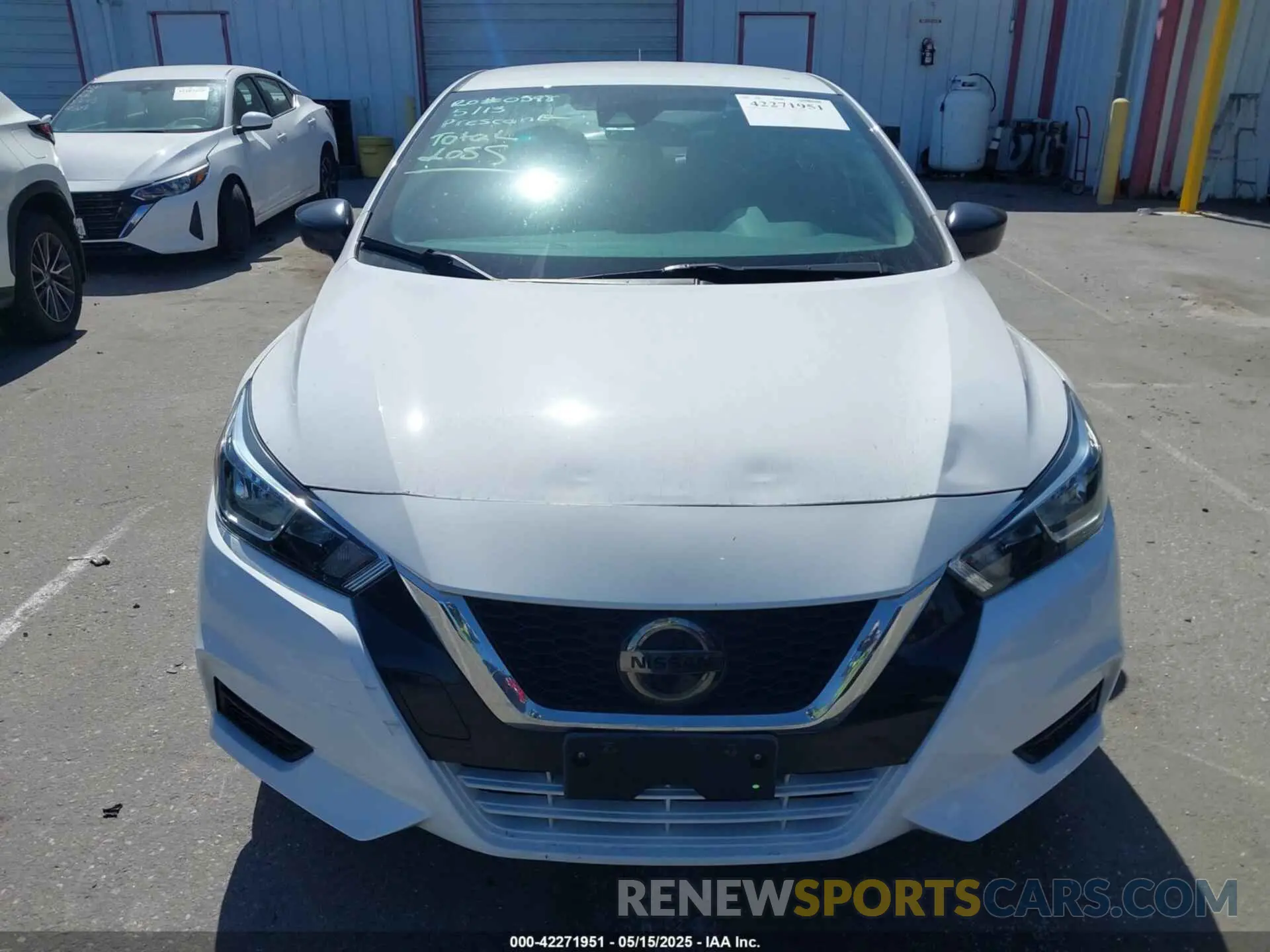 12 fotografías del automóvil dañado 3N1CN8DV7ML858743 NISSAN VERSA 2021